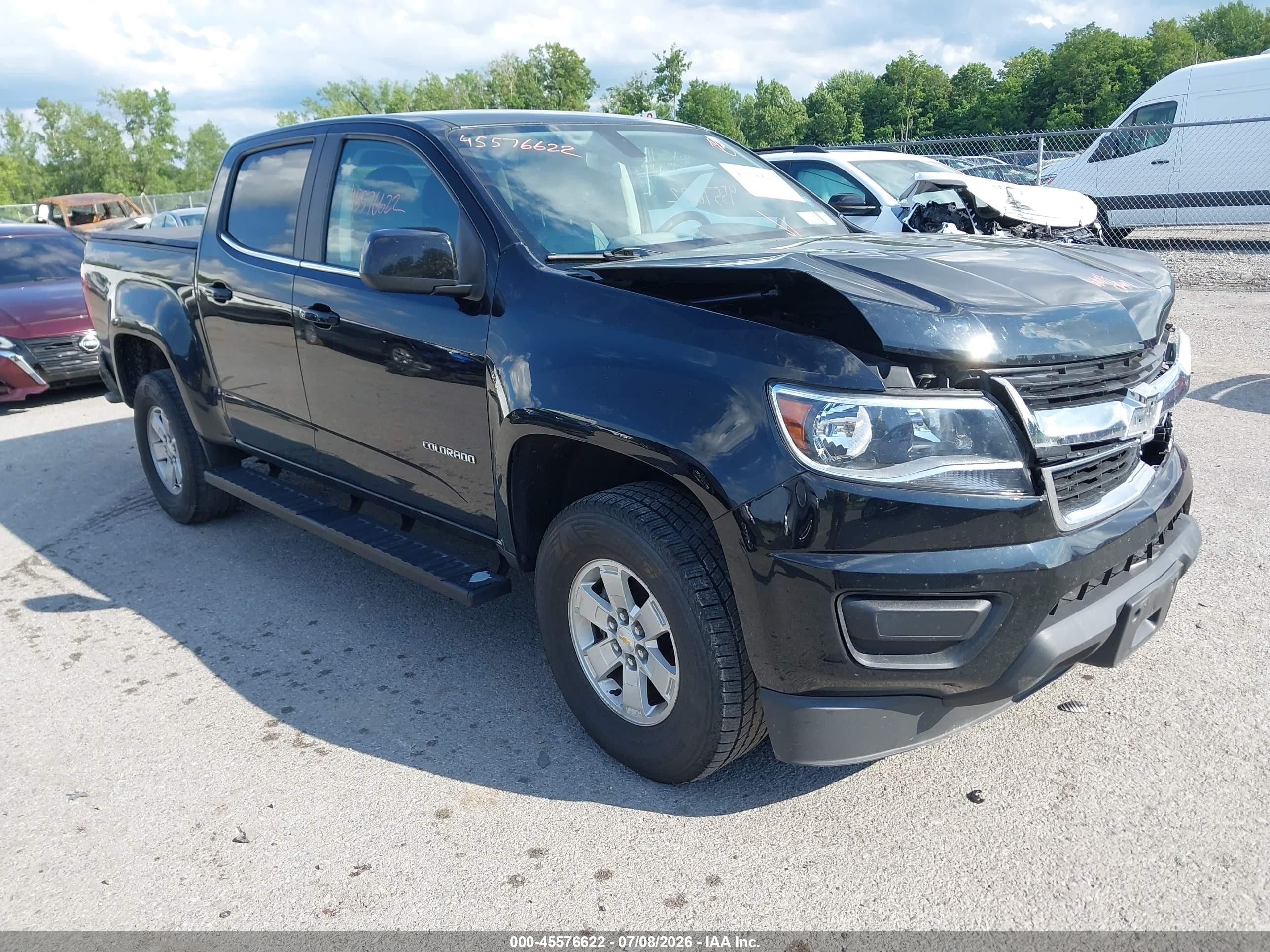 2020 Chevrolet Colorado VIN 1GCGTBEN5L1246059 — IAAI salvage auction photo