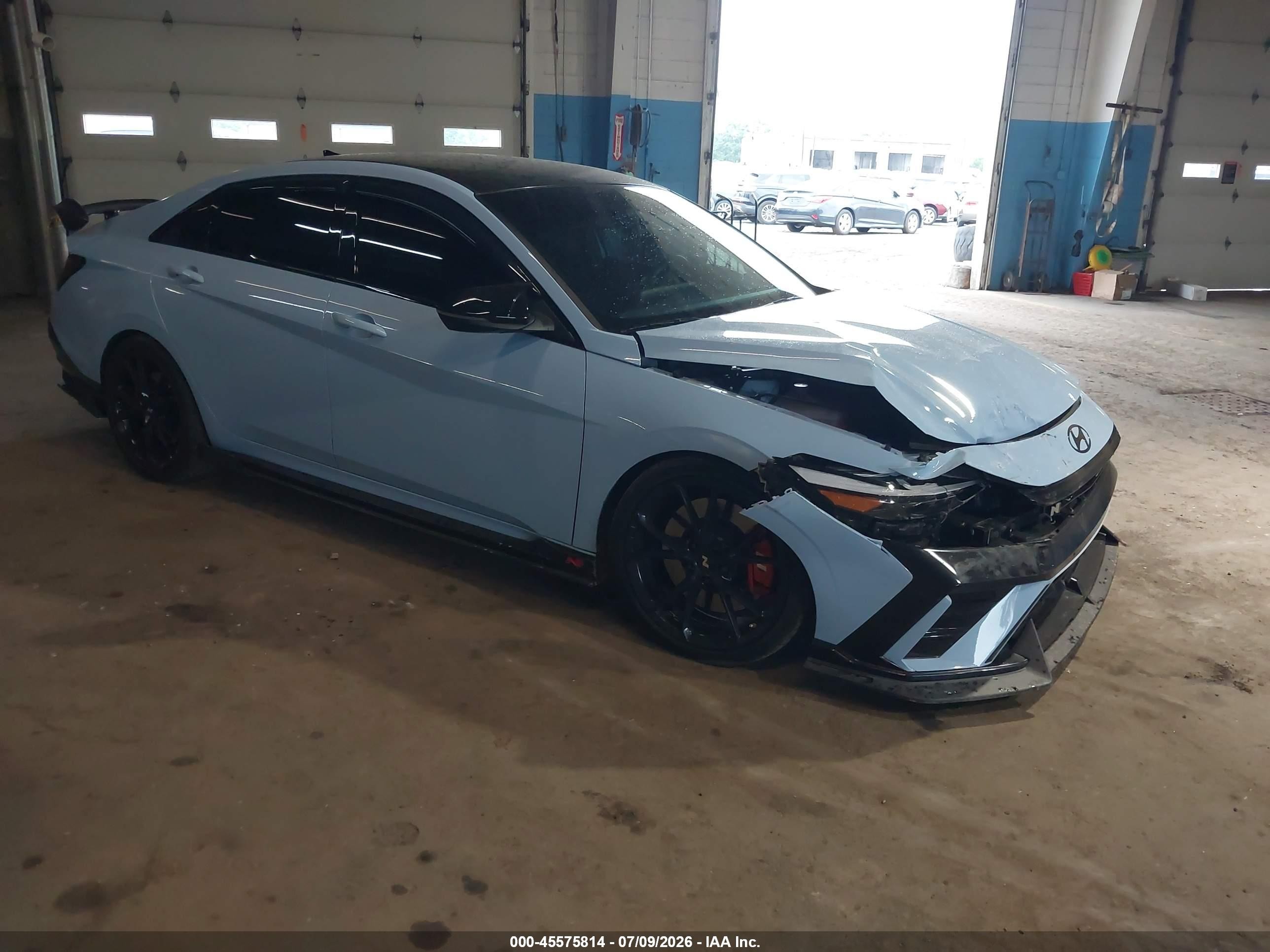 2025 Hyundai Elantra VIN KMHLW4DK9SU025324 — IAAI salvage auction photo