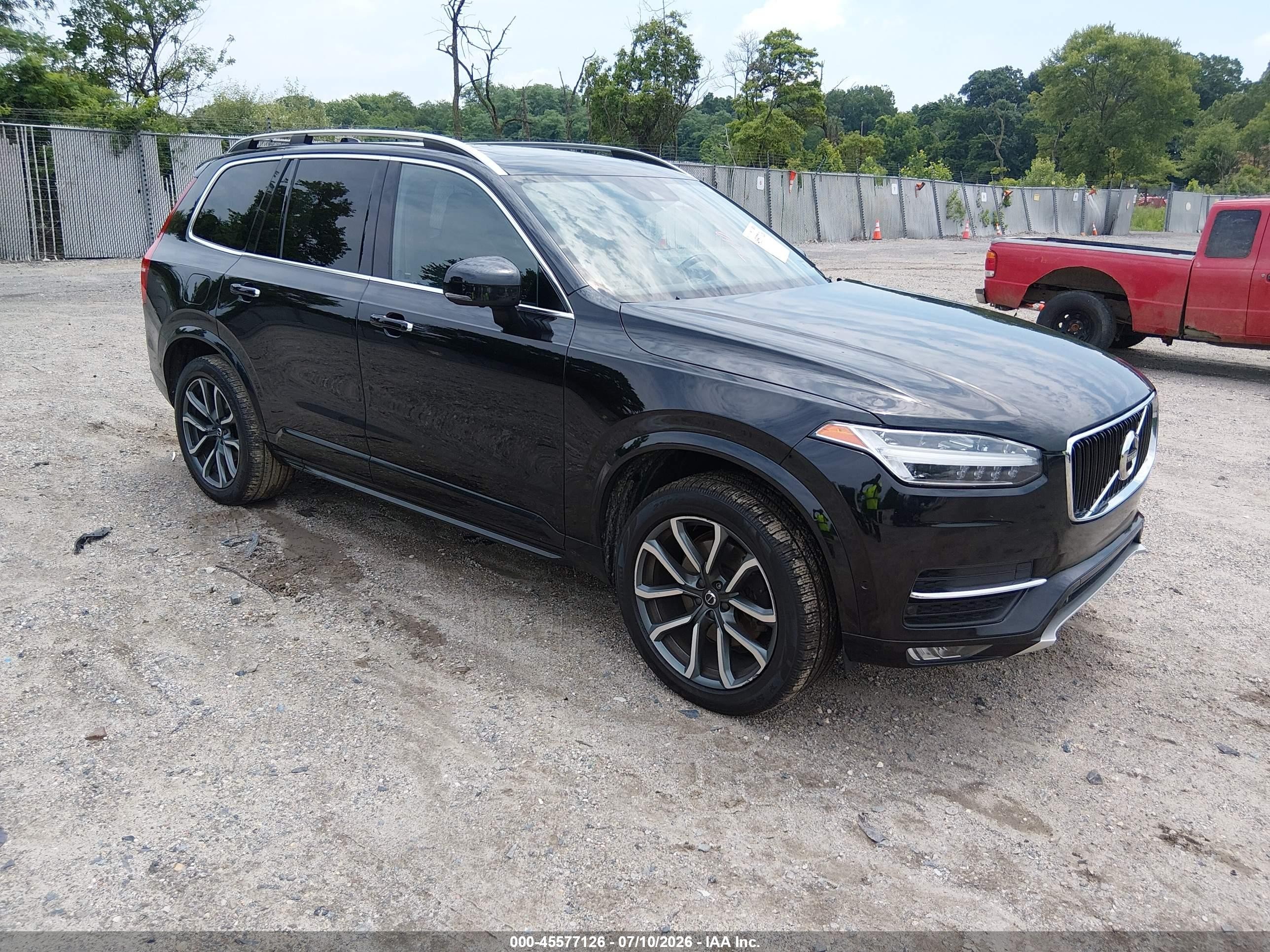 2018 Volvo Xc90 VIN YV4102PK6J1370403 IAAI salvage auction — Side, Salvage (New Jersey), sold $3,250 on 2026-09-12 (photo 1)