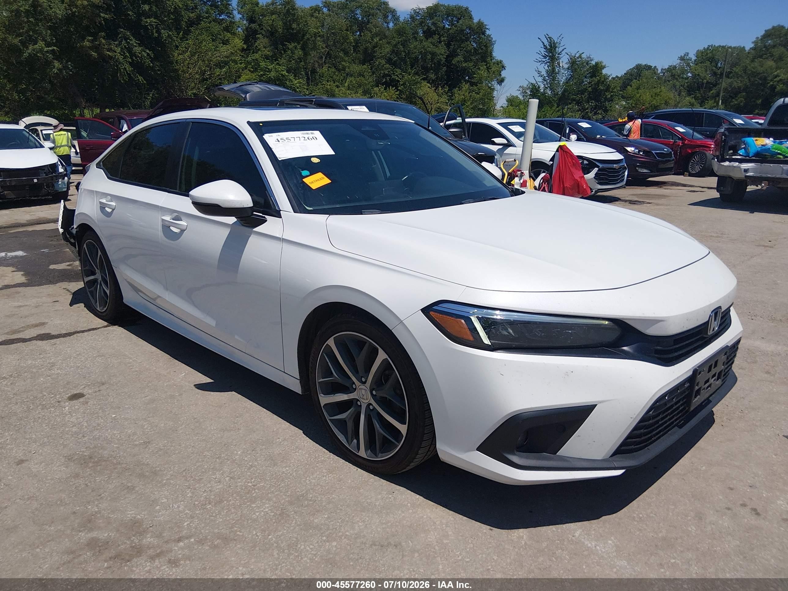 2023 Honda Civic VIN 2HGFE1F92PH301951 — IAAI salvage auction photo
