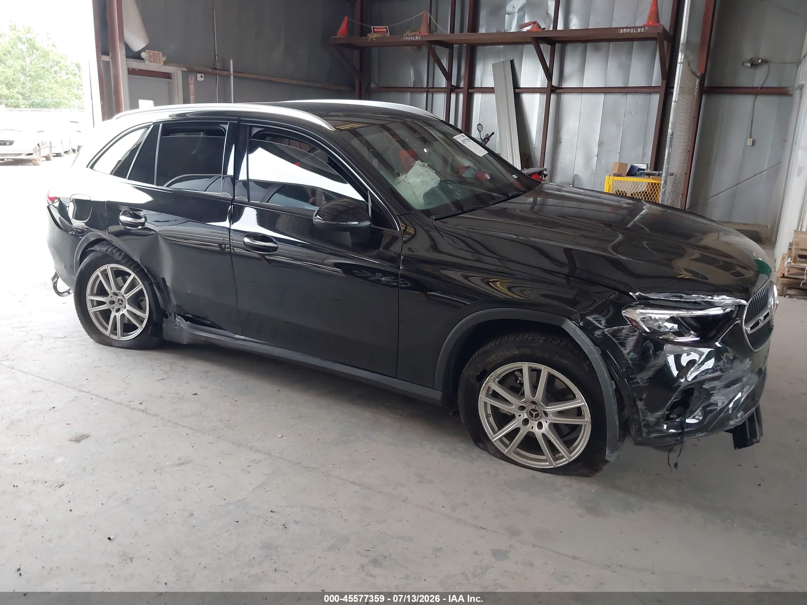 2024 Mercedes-benz Glc VIN W1NKM4GB7RF184903 IAAI salvage auction — Unknown, Salvage (Georgia), sold $10,000 on 2026-09-04 (photo 1)