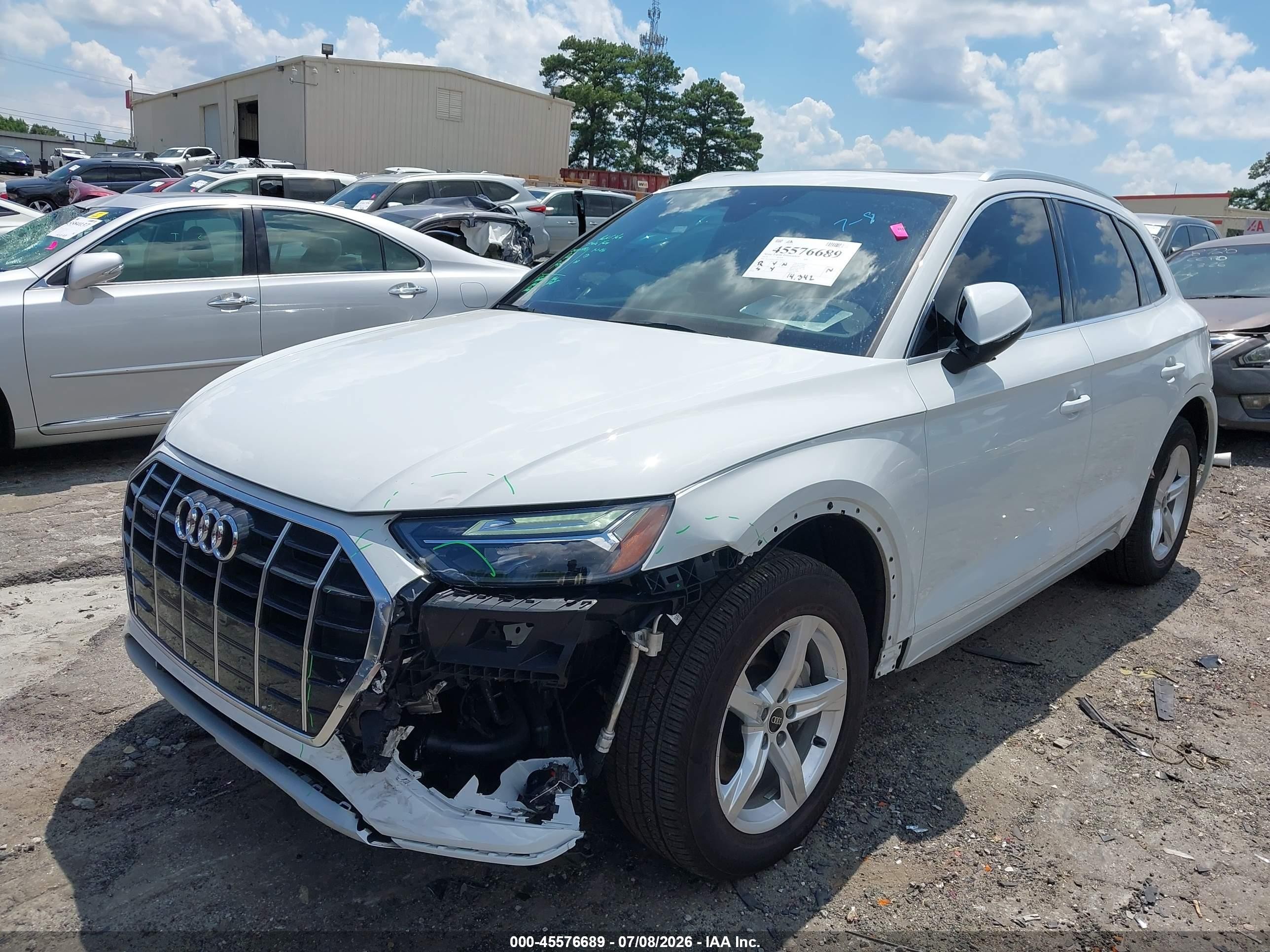 2024 Audi Q5 VIN WA1ABAFY9R2150895 IAAI salvage auction — Rear End, Salvage (Georgia), sold $13,100 on 2026-09-01 (photo 6)