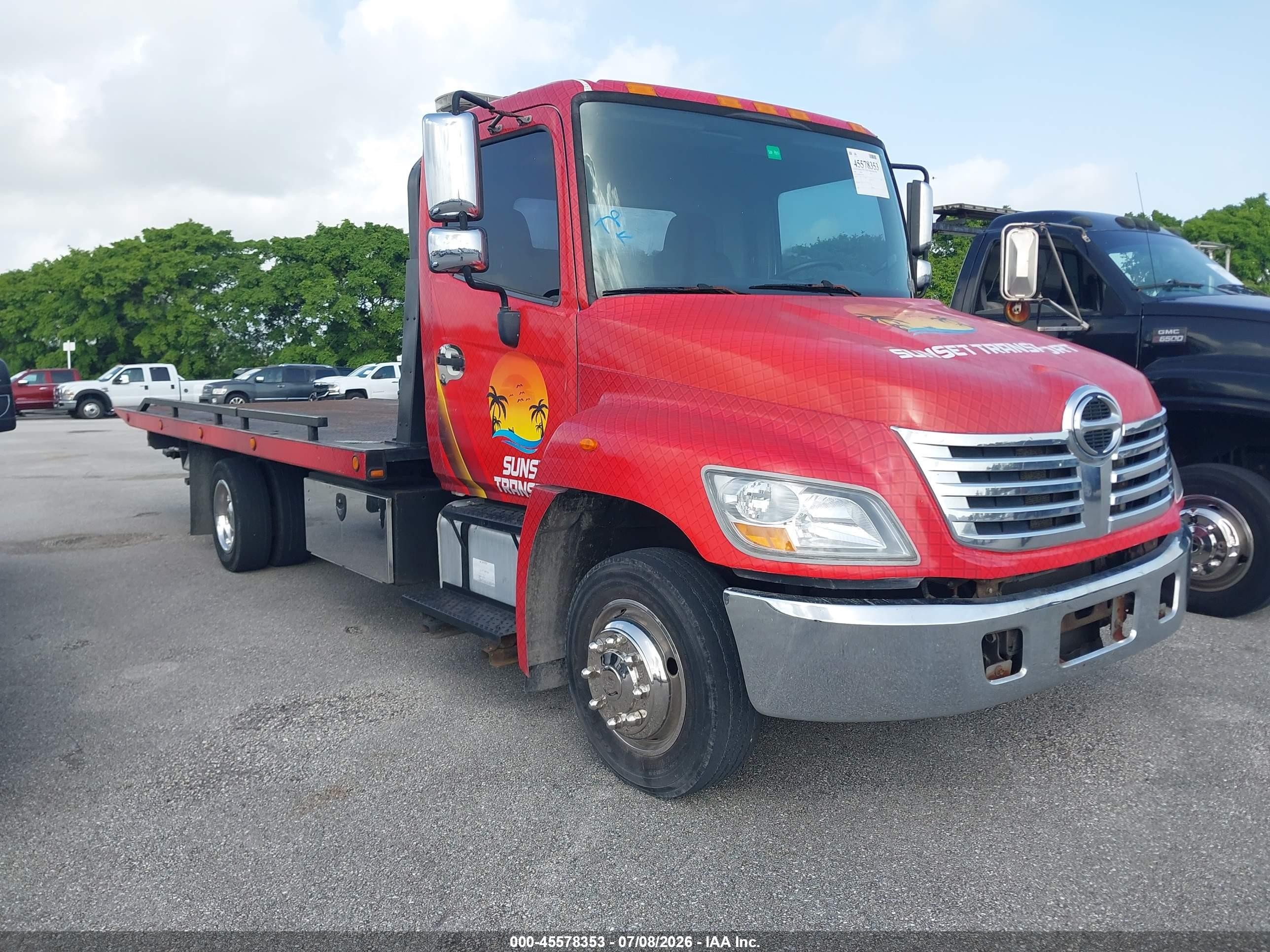 2009 Hino 258 VIN 5PVND8JLX92S50056 — IAAI salvage auction photo