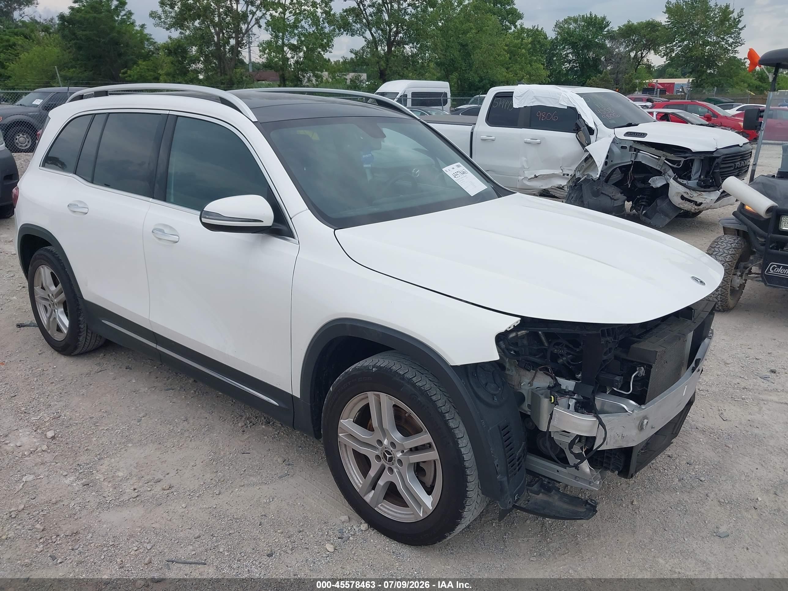 2023 Mercedes-Benz GLB-Class VIN W1N4M4HB4PW261988 — IAAI salvage auction photo