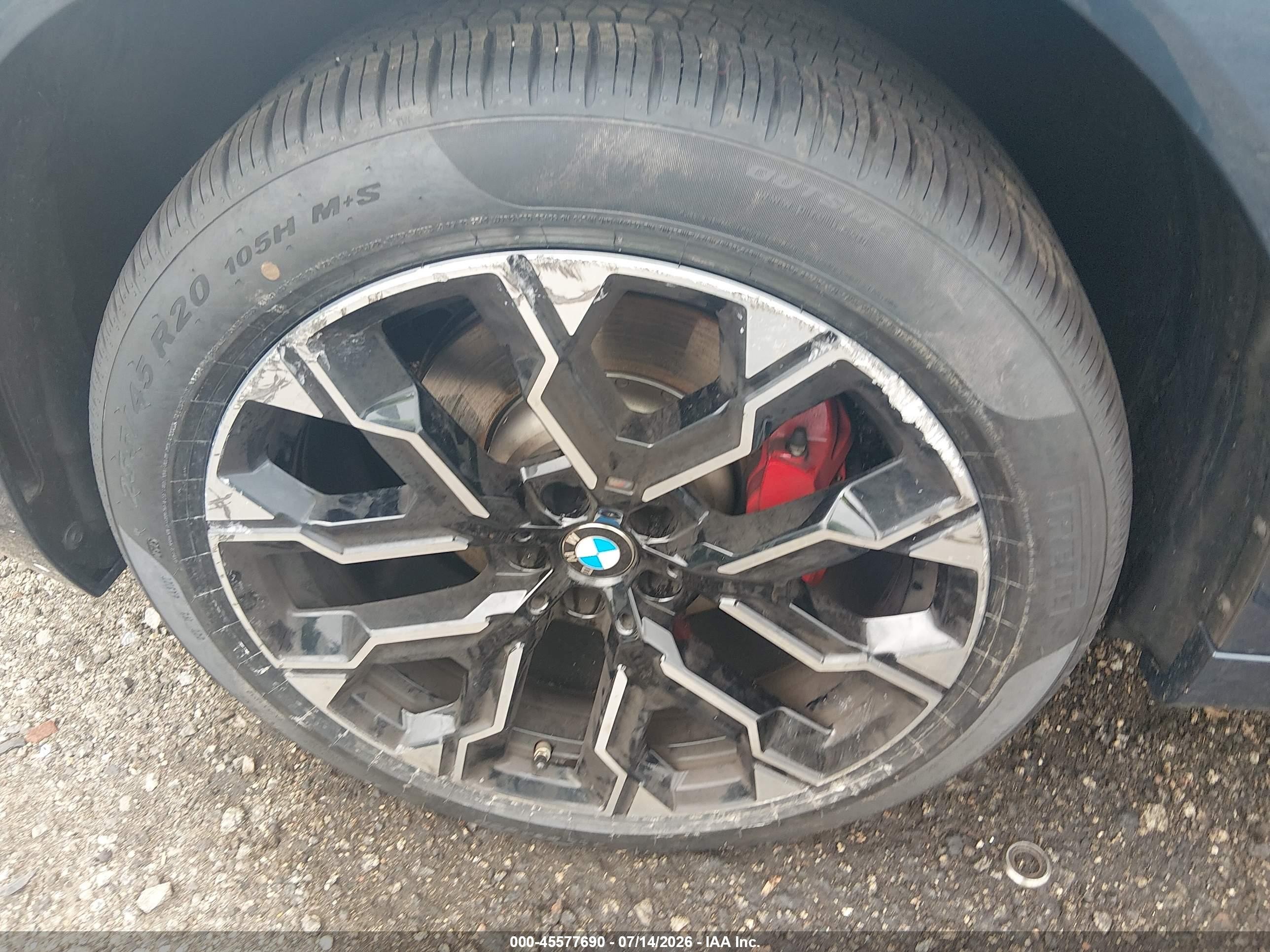 2025 BMW X3 VIN 5UX53GP08S9073092 IAAI salvage auction — Unknown, Clear (South Carolina), sold $31,250 on 2026-09-16 (photo 6)