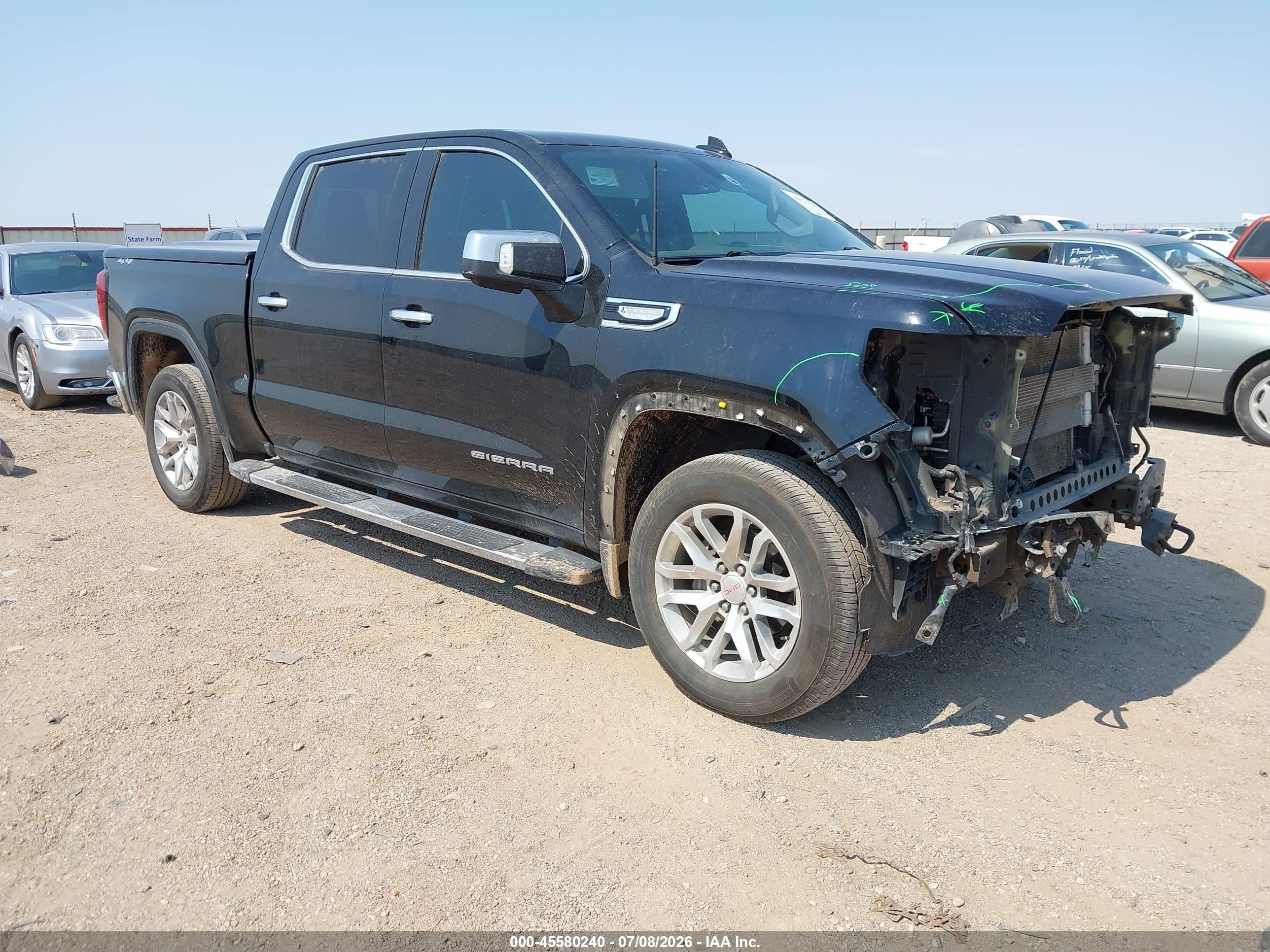 2019 GMC Sierra 1500 VIN 3GTU9DED7KG145979 — IAAI salvage auction photo