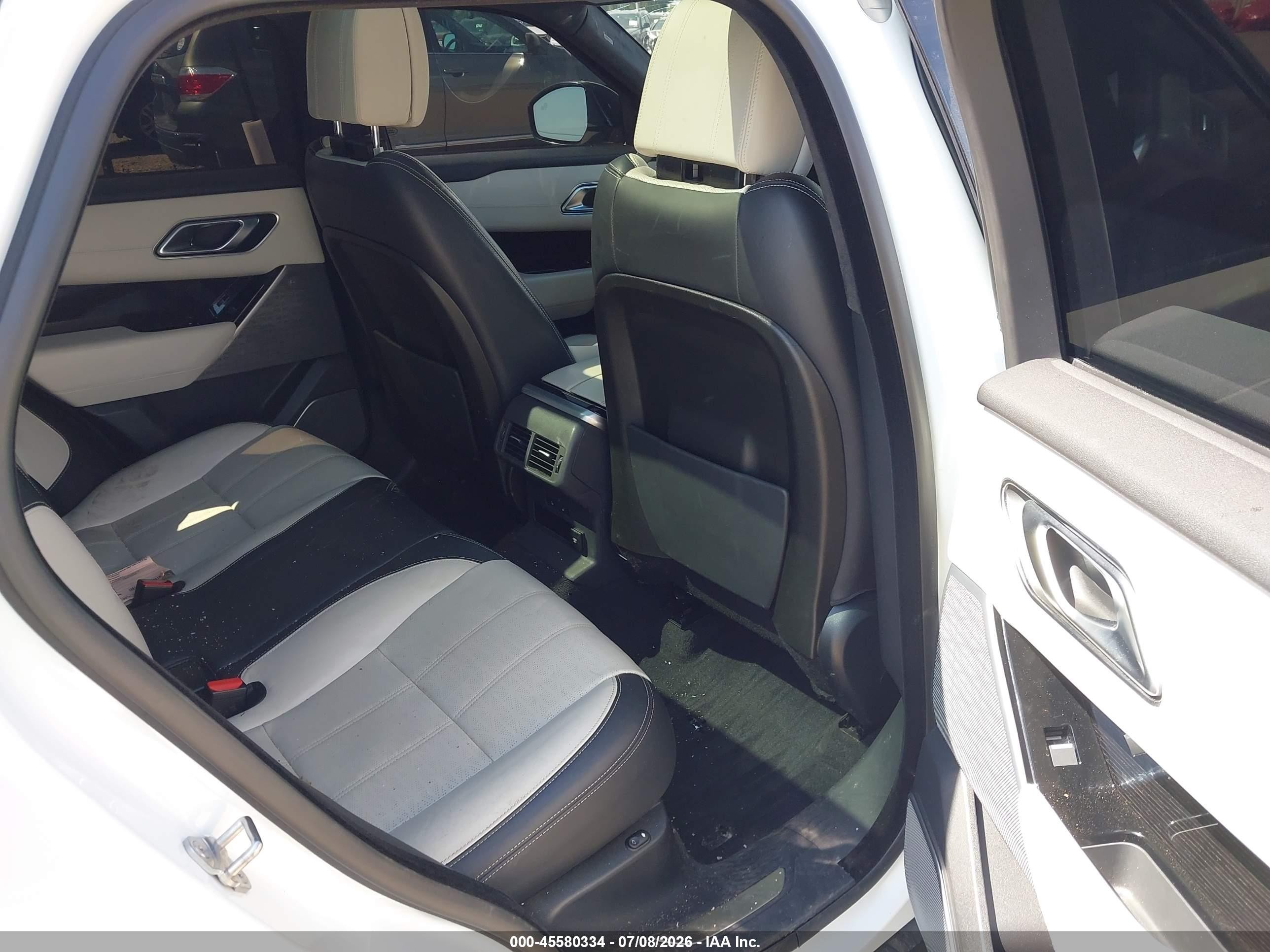 2020 Land rover Range rover velar VIN SALYM2EV7LA250172 IAAI salvage auction — Front End, Mv-907A (New York), sold $9,200 on 2026-09-13 (photo 8)