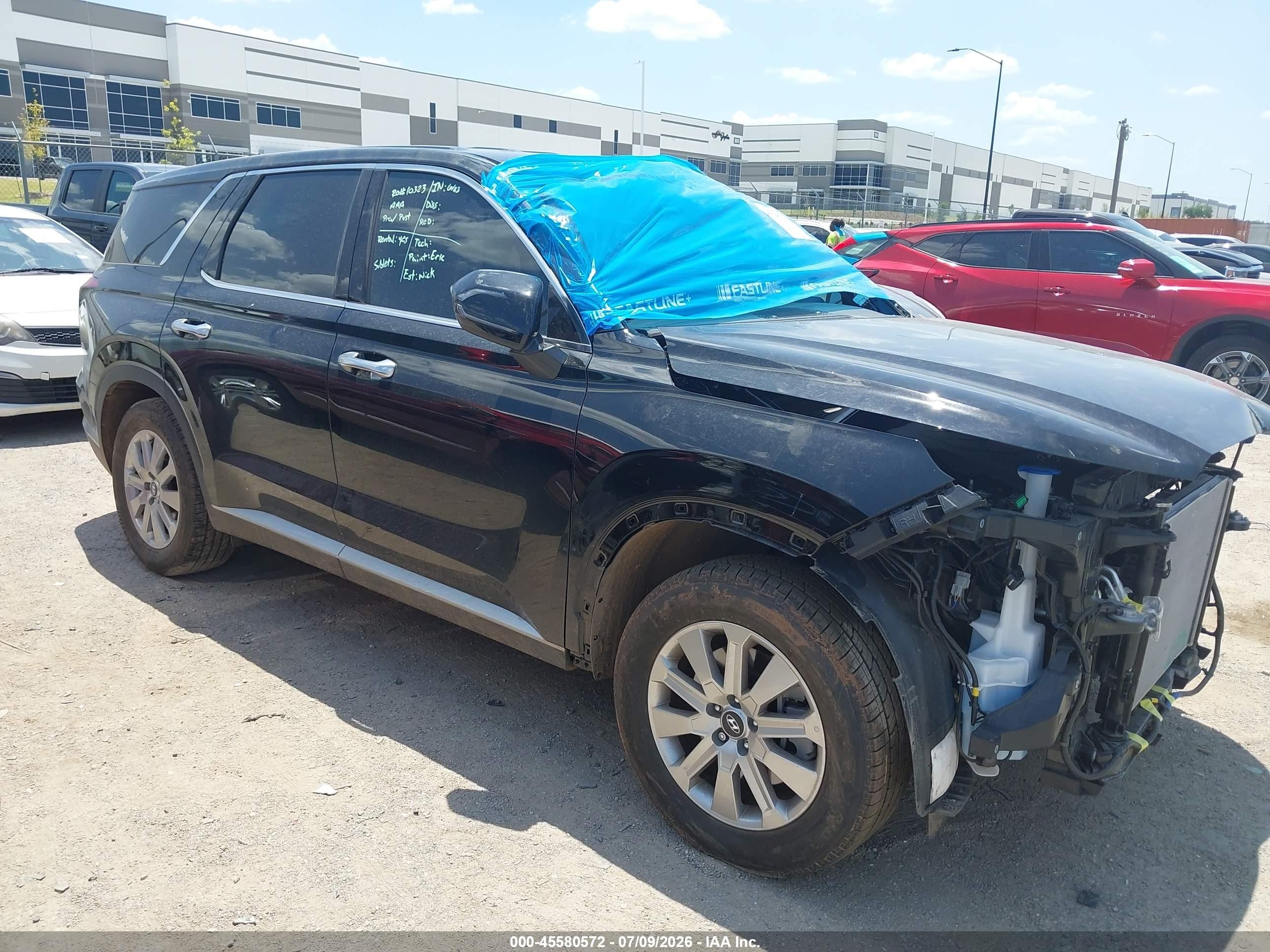 2025 Hyundai Palisade VIN KM8R24GE8SU940239 — IAAI salvage auction photo