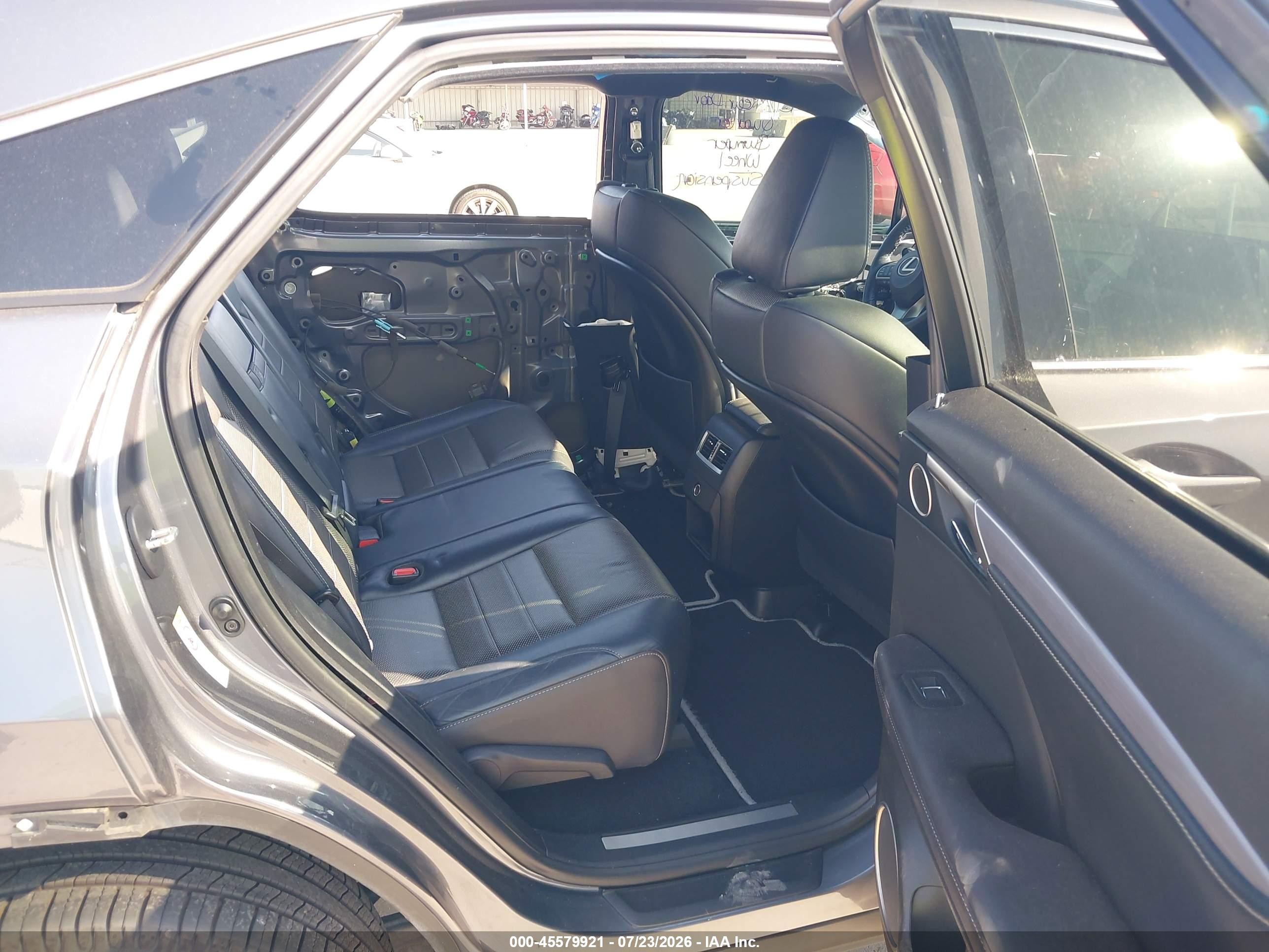 2017 Lexus Rx VIN 2T2BZMCA1HC089360 IAAI salvage auction — Side, Original (Texas), sold $17,150 on 2026-09-02 (photo 8)