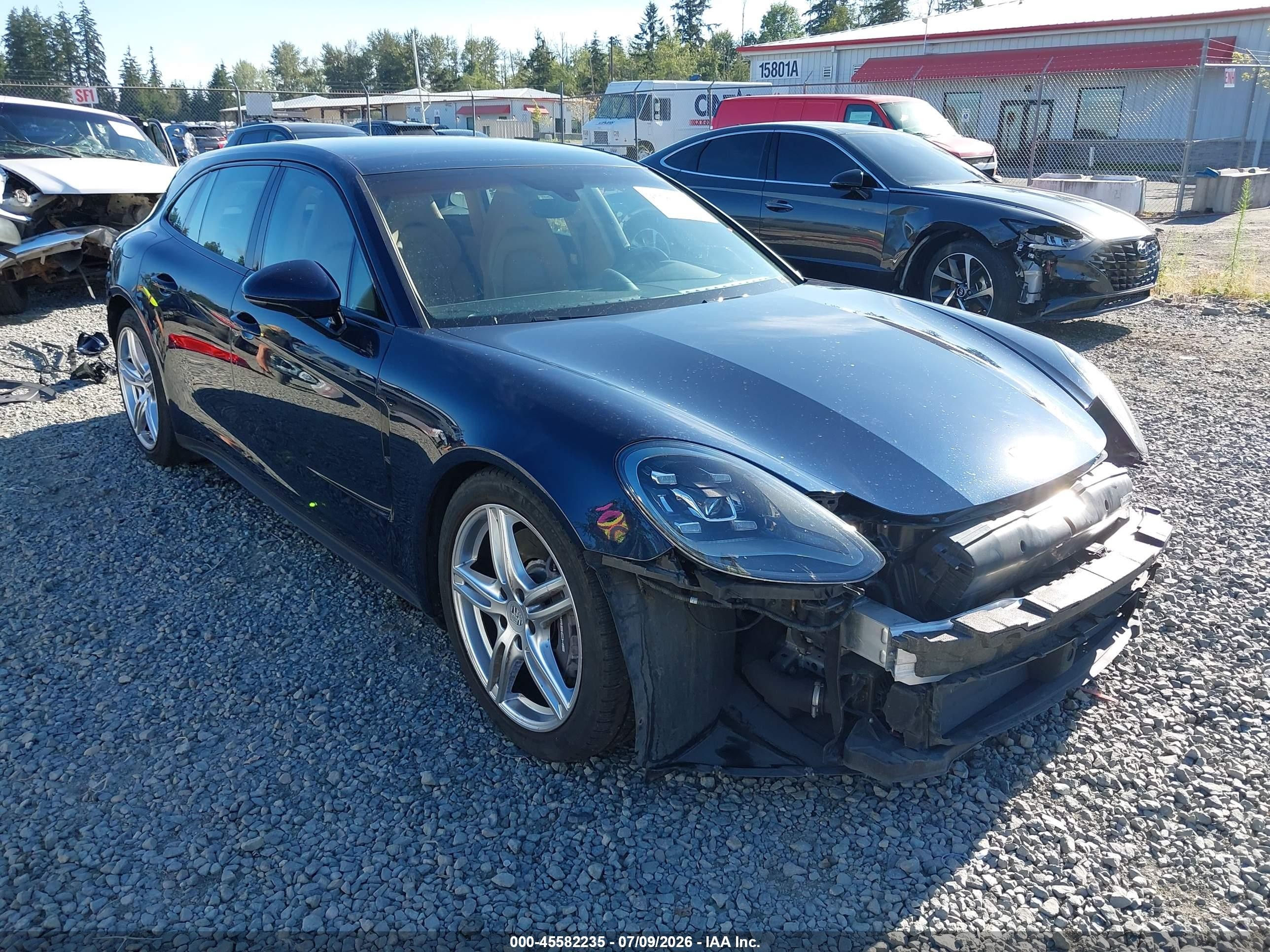 2018 Porsche Panamera VIN WP0CA2A79JL181262 — IAAI salvage auction photo