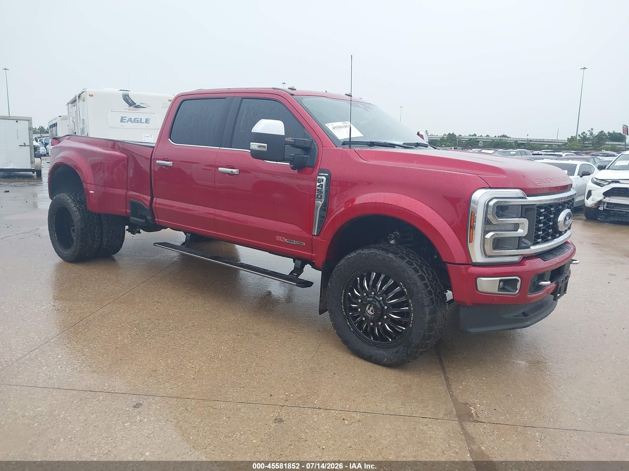 2024 Ford F-450 VIN 1FT8W4DM0RED92239 — IAAI salvage auction photo