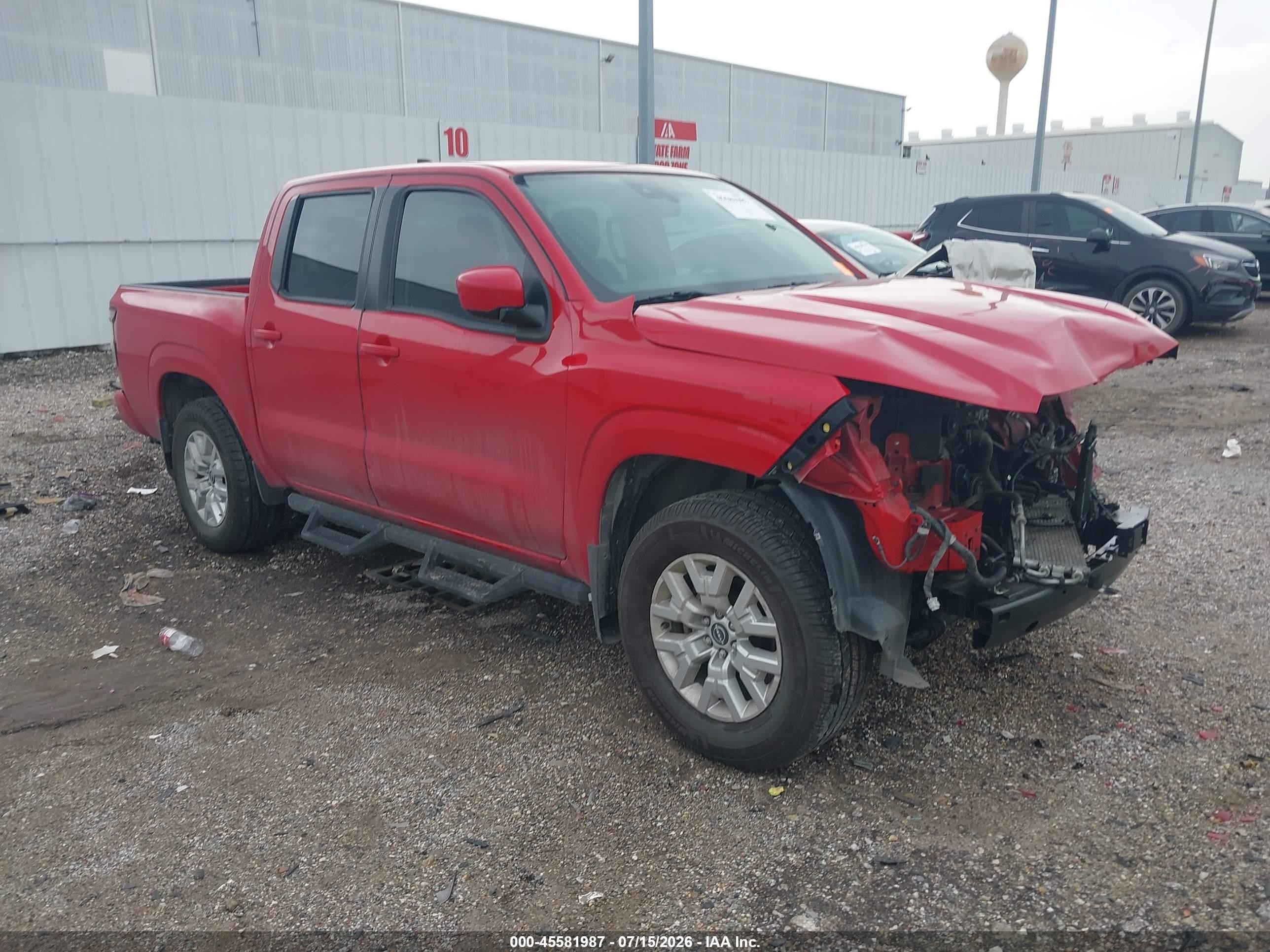 2022 Nissan Frontier VIN 1N6ED1EJ2NN647265 — IAAI salvage auction photo