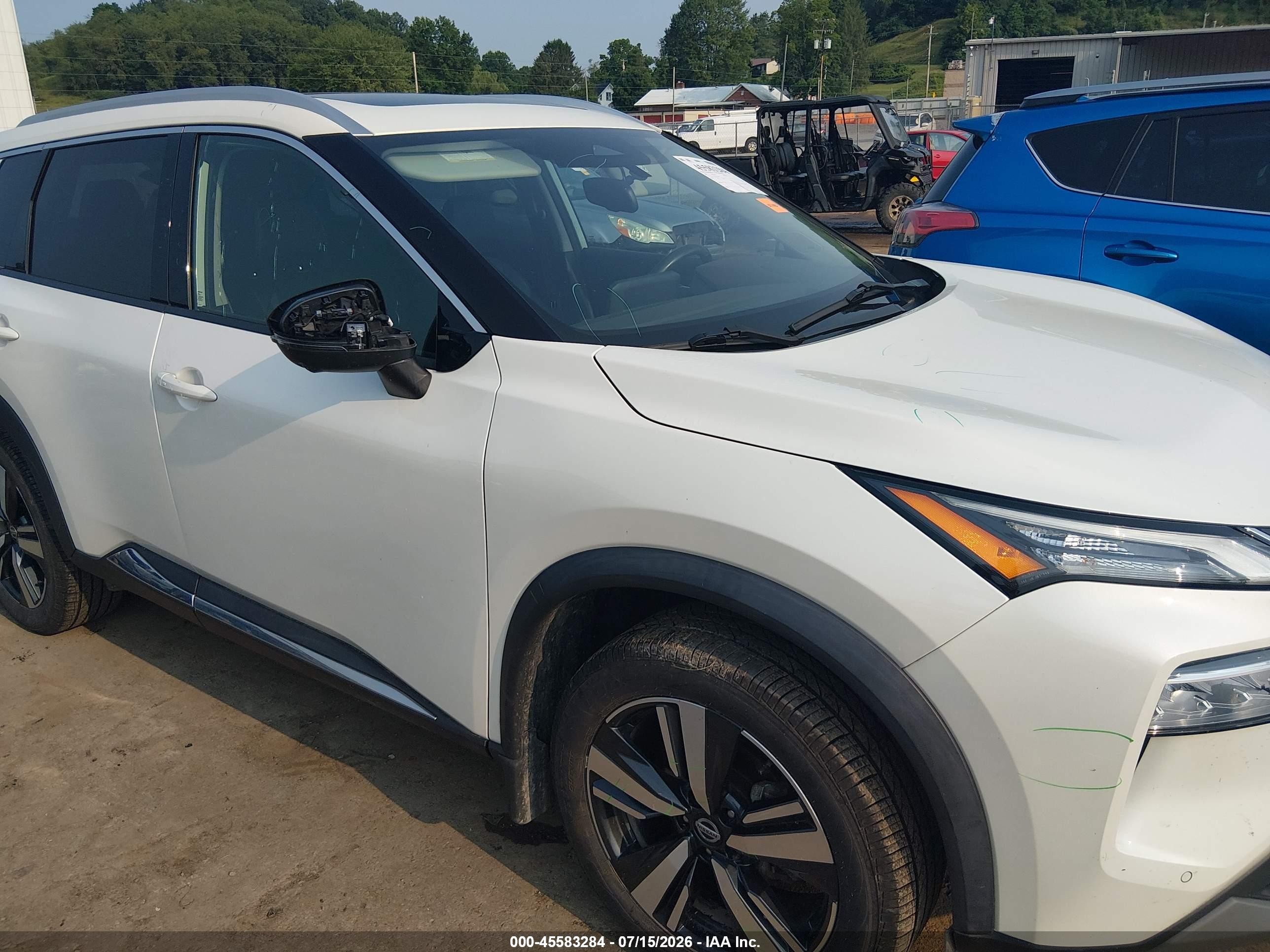2021 Nissan Rogue VIN 5N1AT3CB3MC724498 IAAI salvage auction — Unknown, Salvage (West Virginia), sold $8,300 on 2026-09-04 (photo 6)