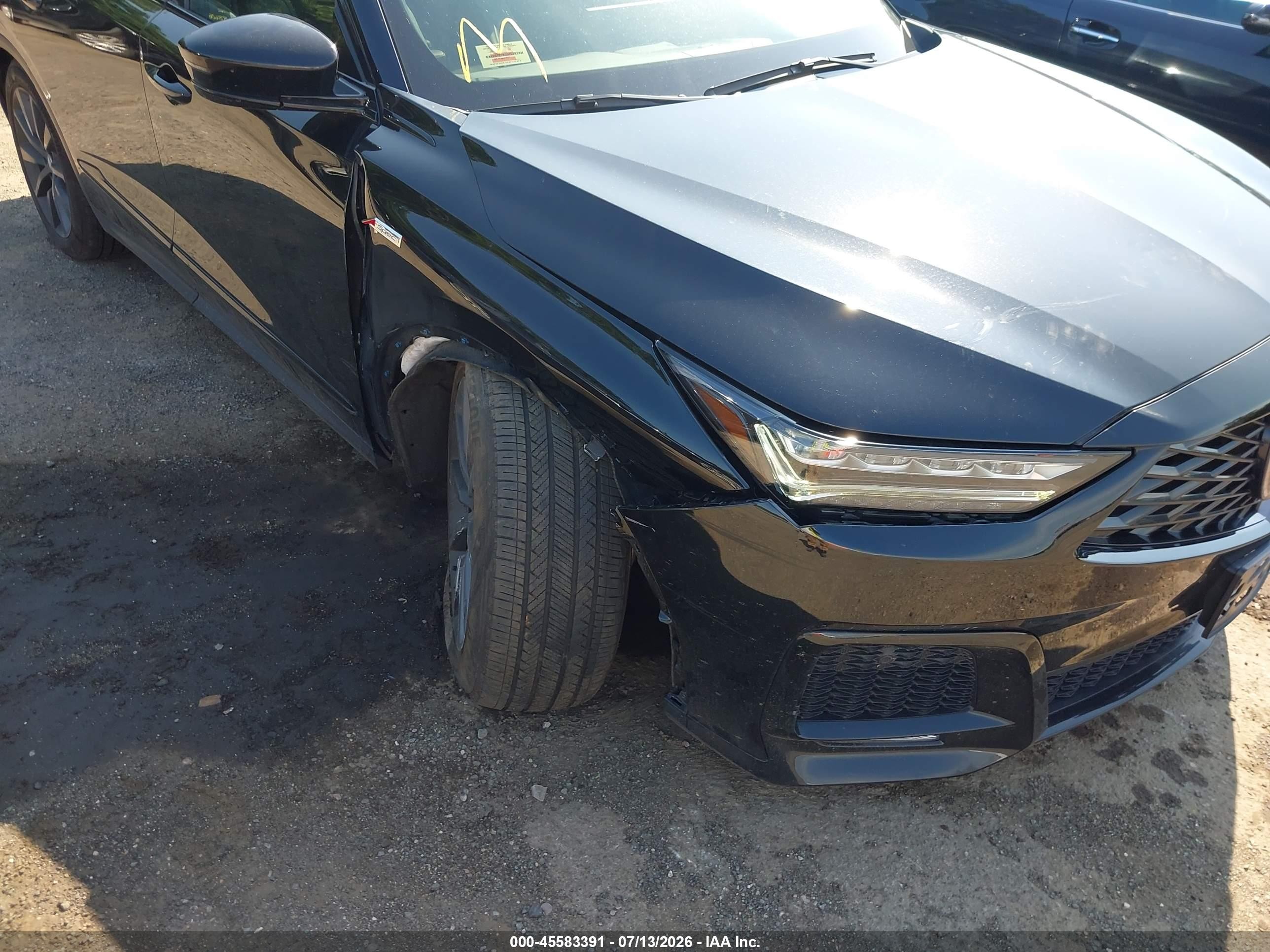 2025 Acura Mdx VIN 5J8YE1H08SL010986 IAAI salvage auction — Unknown, Salvage - 75% Or Less (Maryland), sold $18,450 on 2026-08-26 (photo 6)