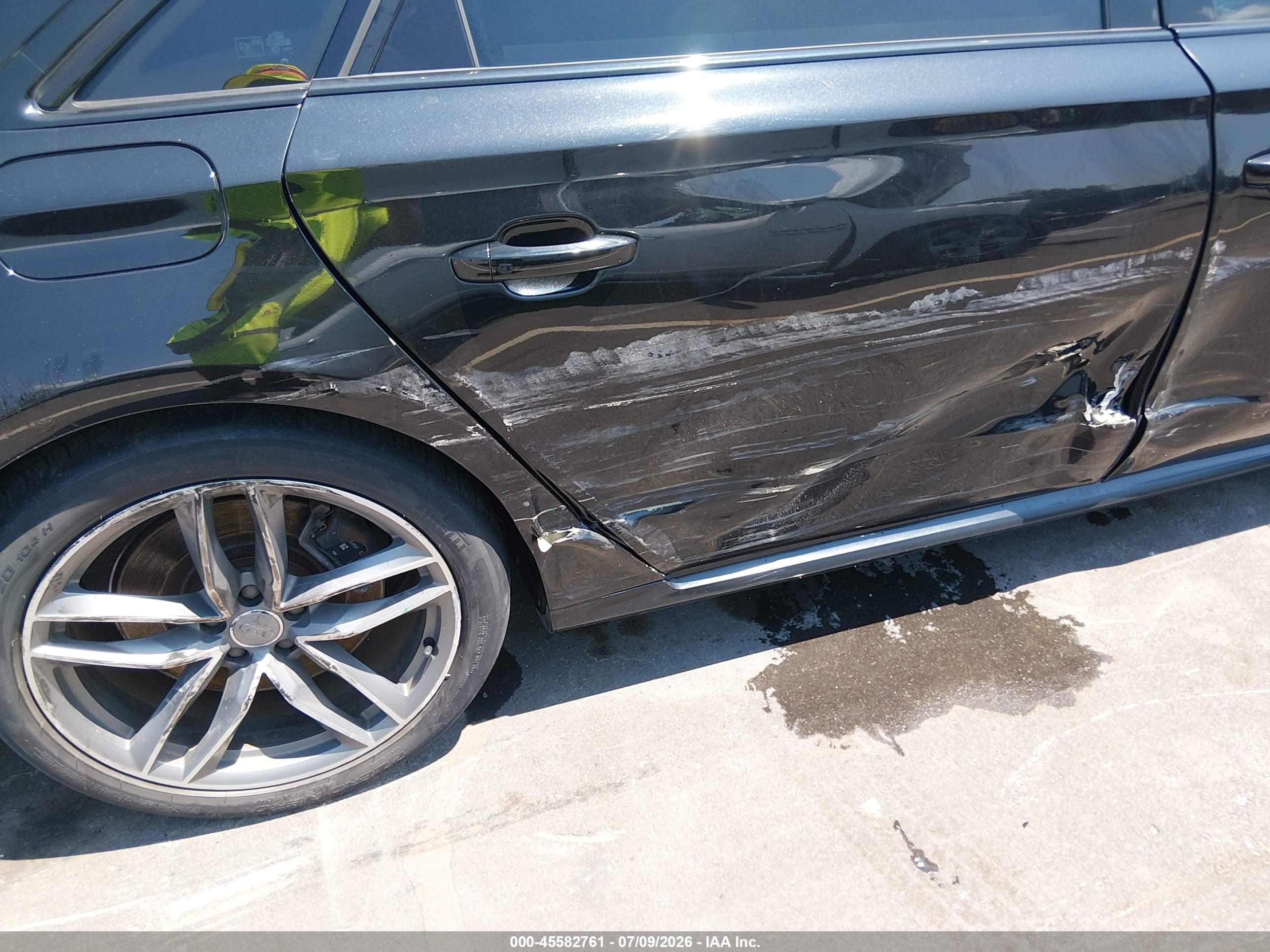 2017 Audi A8 VIN WAU44AFD2HN020512 IAAI salvage auction — Side, Salvage (North Carolina), sold $6,600 on 2026-10-05 (photo 6)