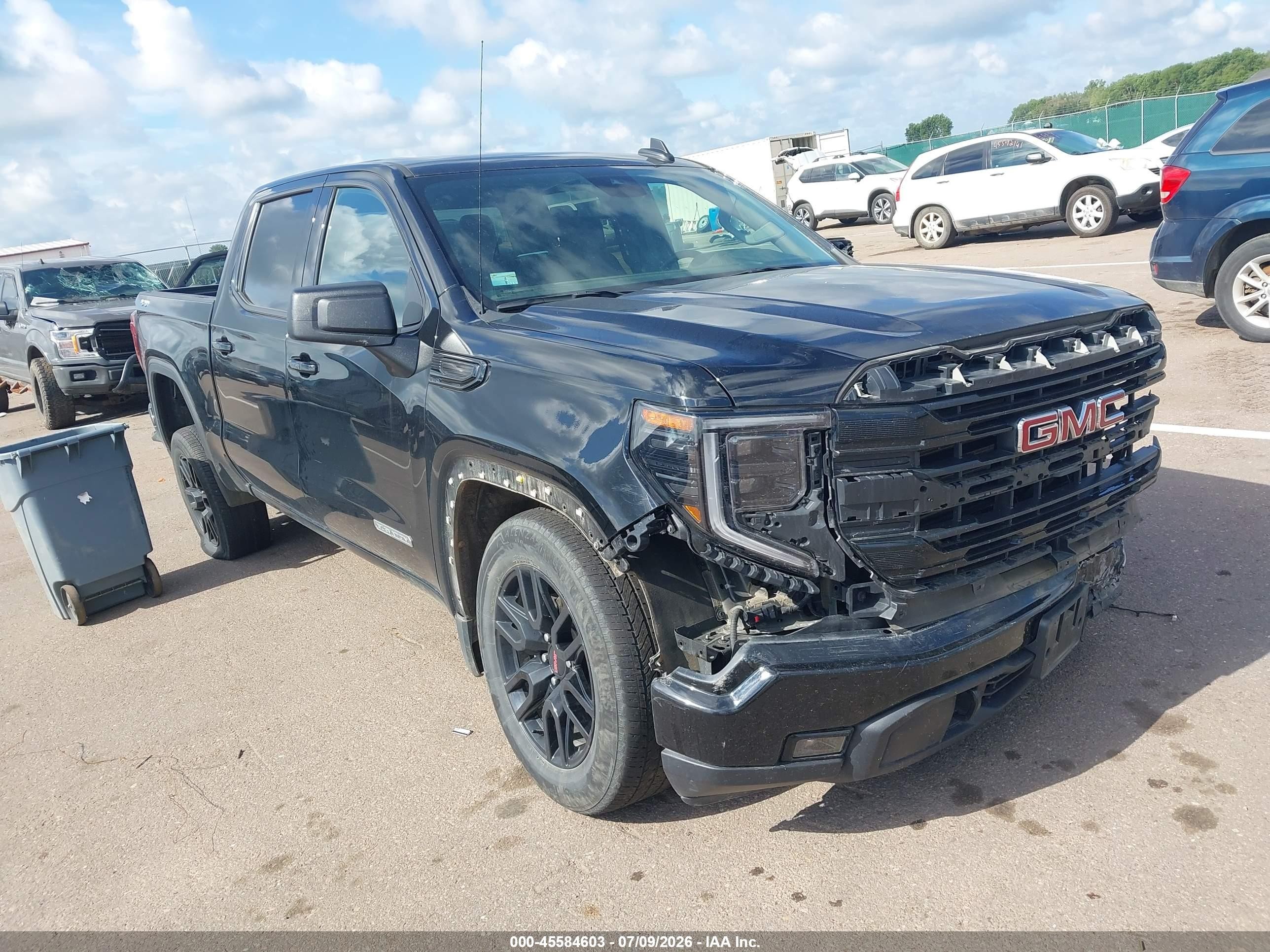 2024 GMC Sierra 1500 VIN 3GTPUCEK7RG285058 — IAAI salvage auction photo
