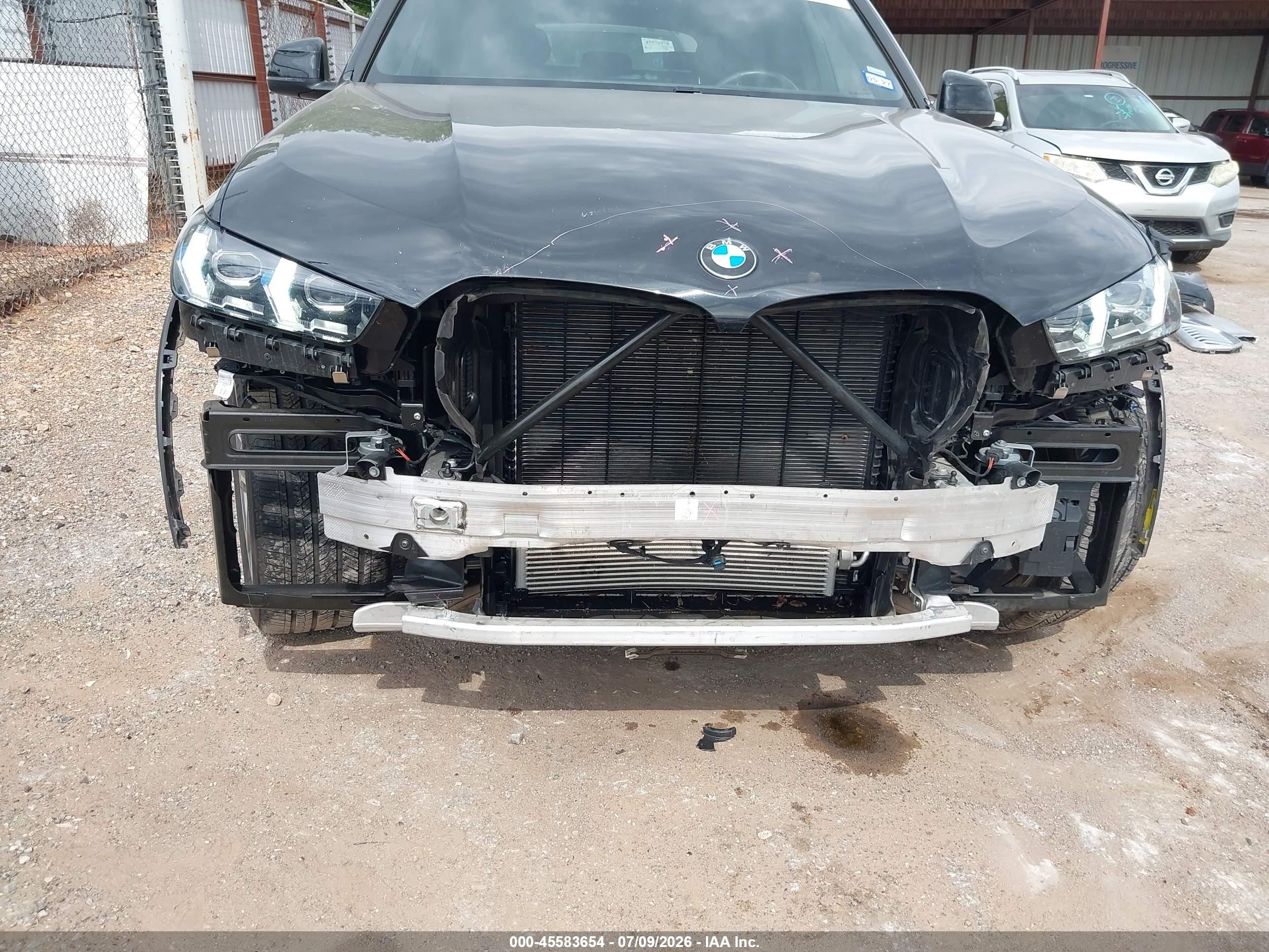 2026 BMW X5 VIN 5UX13EU07T9052842 IAAI salvage auction — Front End, Enterprise Vehicles Clear Only (Texas), sold $30,750 on 2026-07-12 (photo 6)