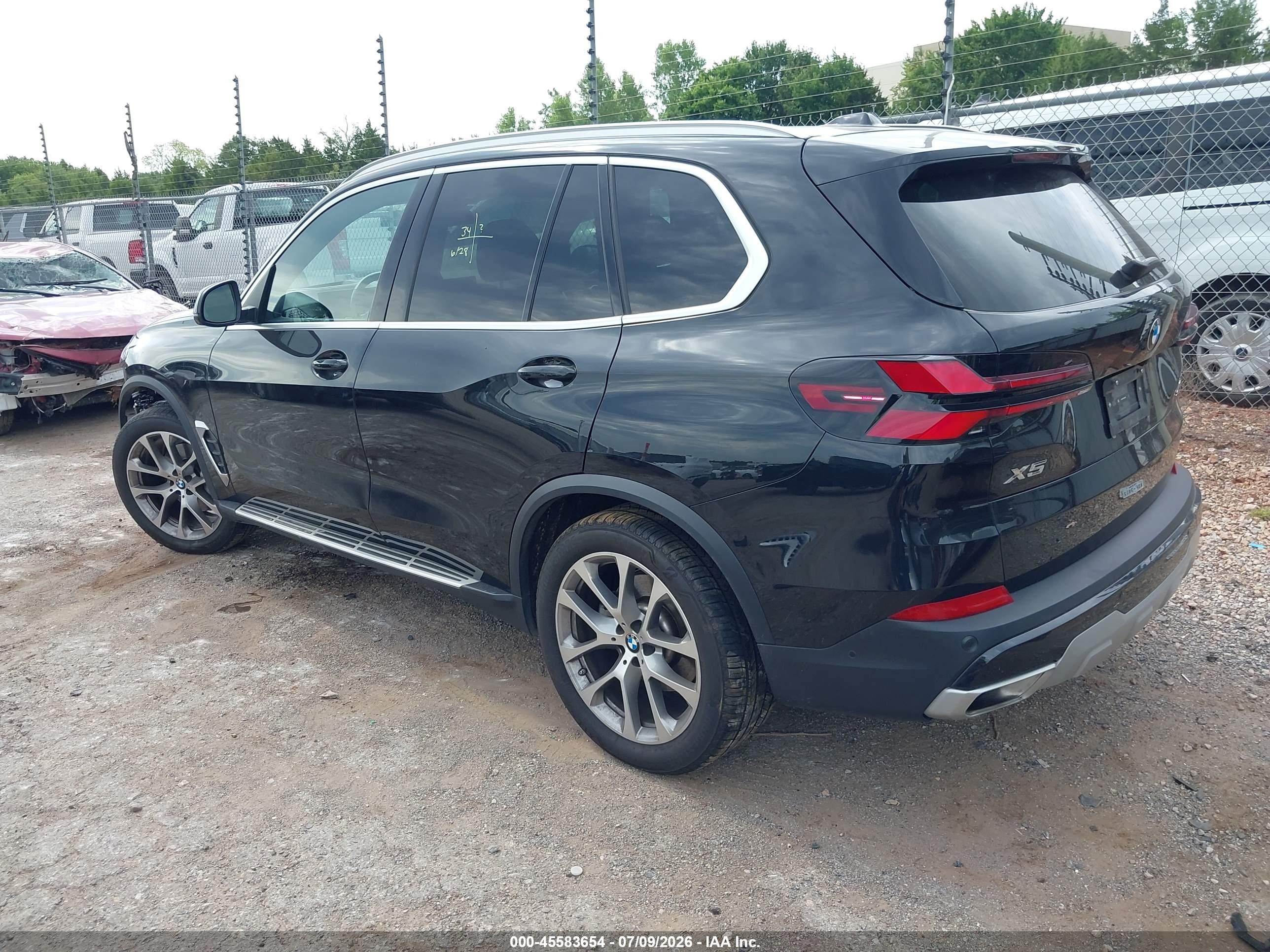 2026 BMW X5 VIN 5UX13EU07T9052842 IAAI salvage auction — Front End, Enterprise Vehicles Clear Only (Texas), sold $30,750 on 2026-07-12 (photo 3)
