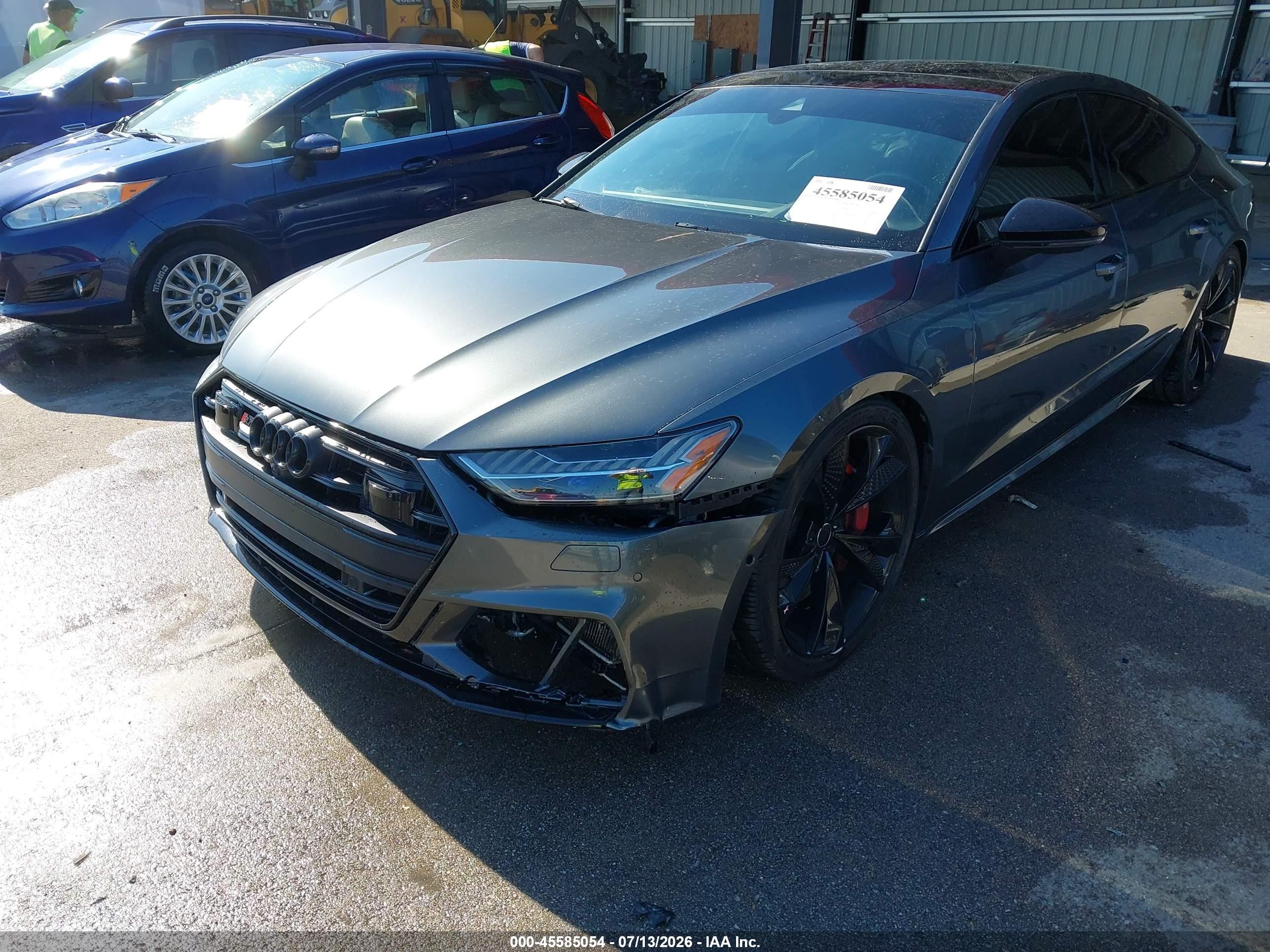 2021 Audi S7 VIN WAUSFBF21MN035034 IAAI salvage auction — Unknown, Certificate Of Title (Nebraska), sold $25,450 on 2026-08-13 (photo 6)