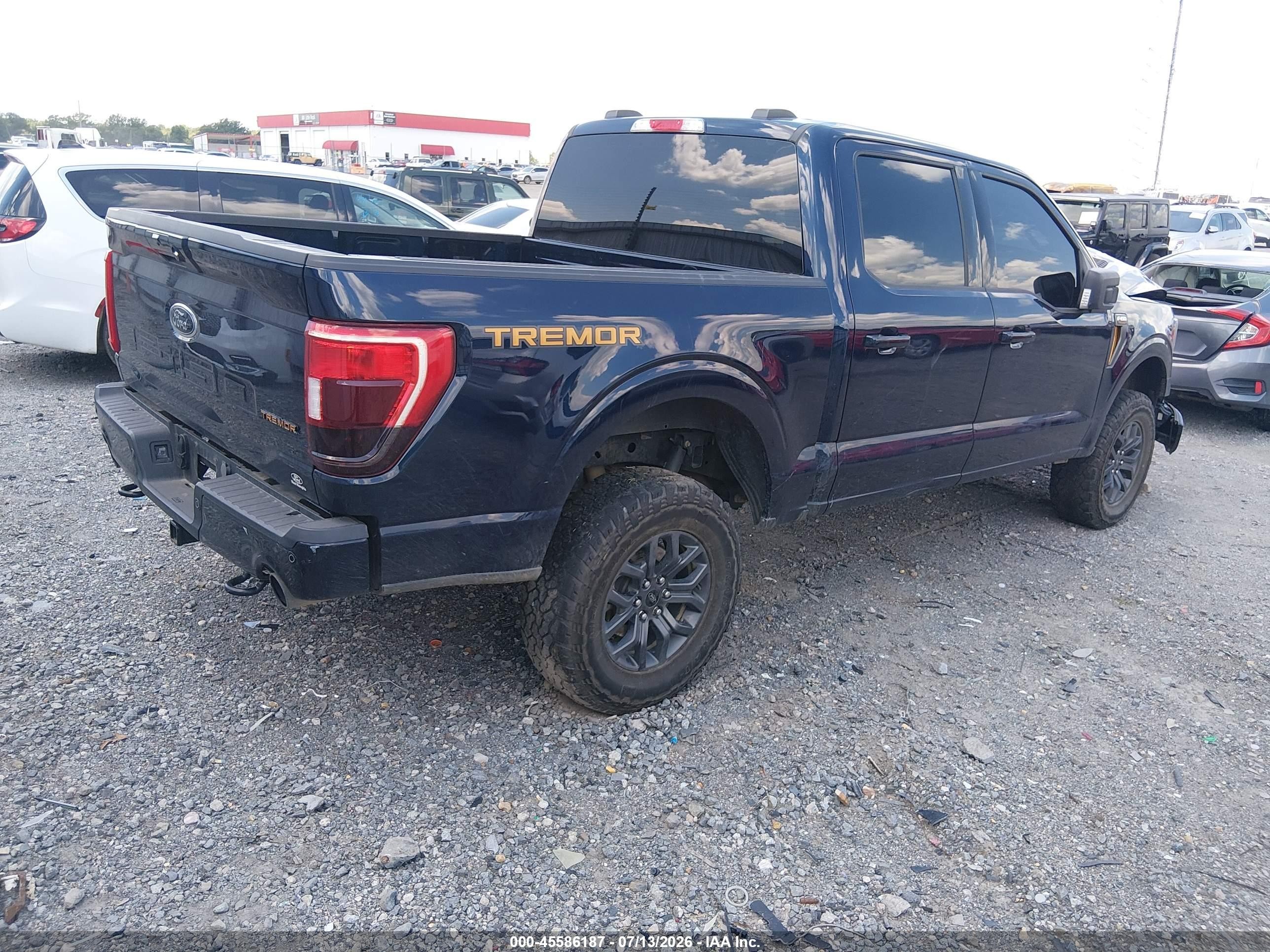 2023 Ford F-150 VIN 1FTFW1E57PFA48010 IAAI salvage auction — Front End, Salvage (Tennessee), sold $13,100 on 2026-08-30 (photo 4)