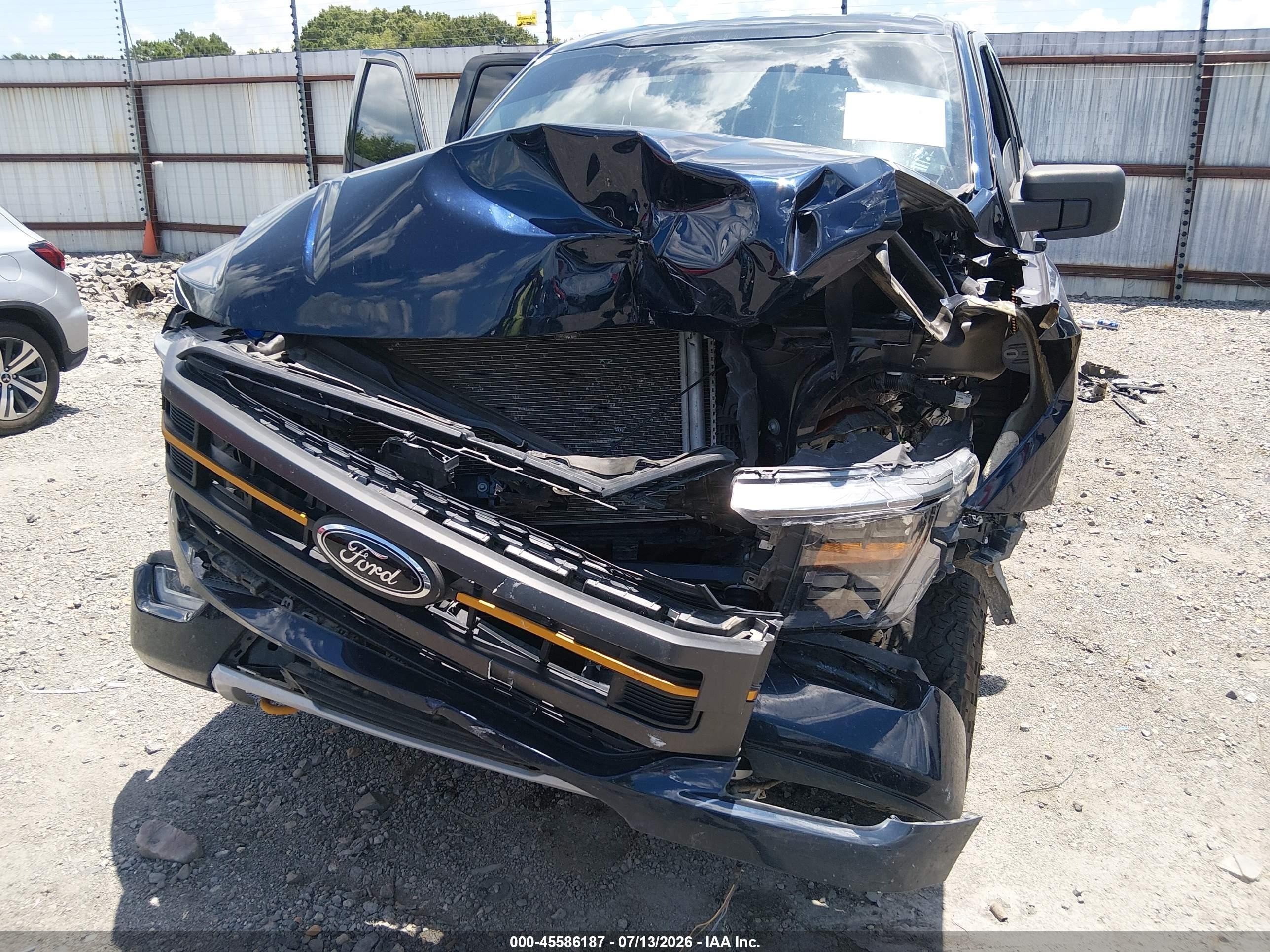 2023 Ford F-150 VIN 1FTFW1E57PFA48010 IAAI salvage auction — Front End, Salvage (Tennessee), sold $13,100 on 2026-08-30 (photo 6)