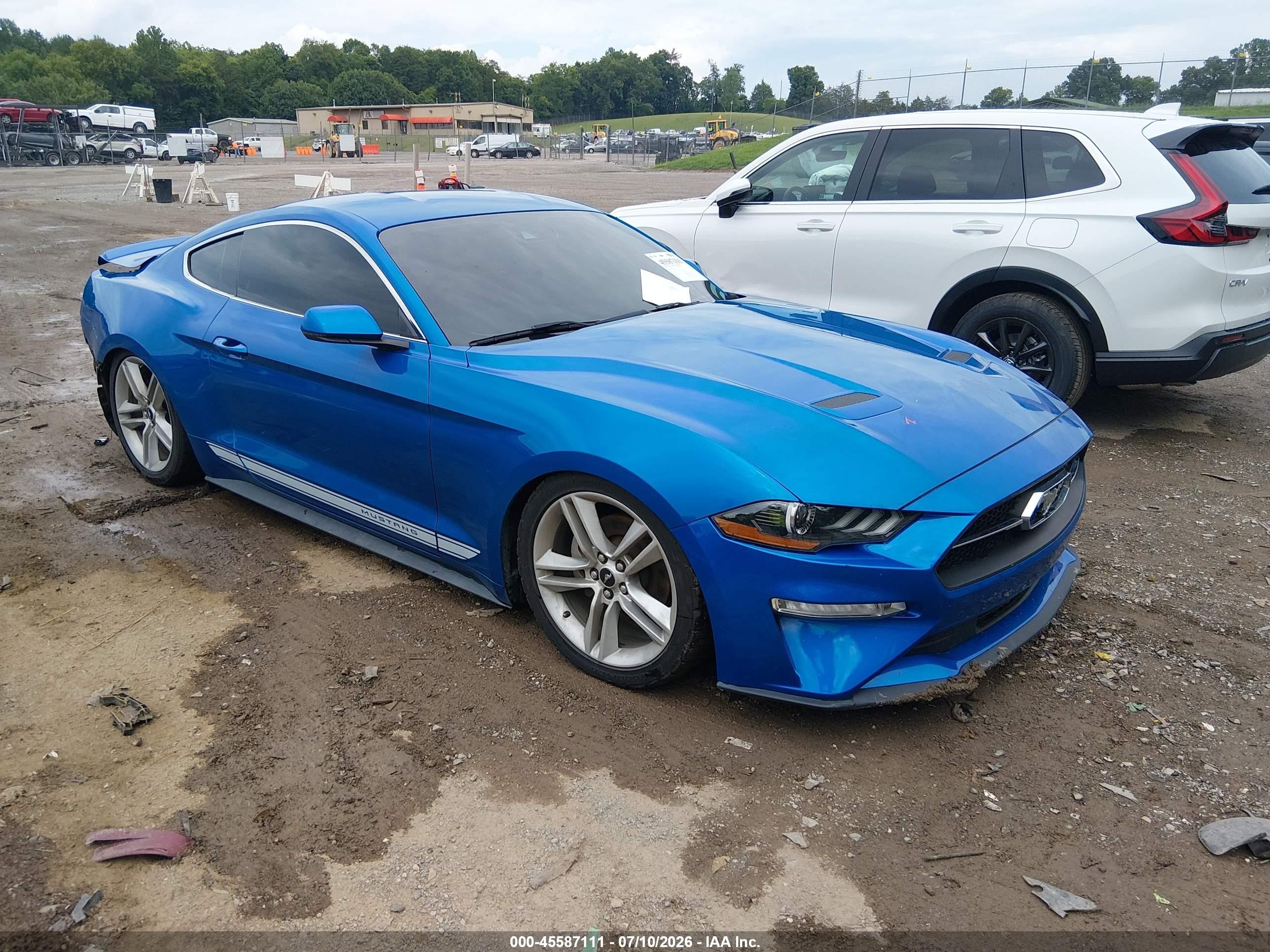2019 Ford Mustang VIN 1FA6P8TH4K5201269 — IAAI salvage auction photo