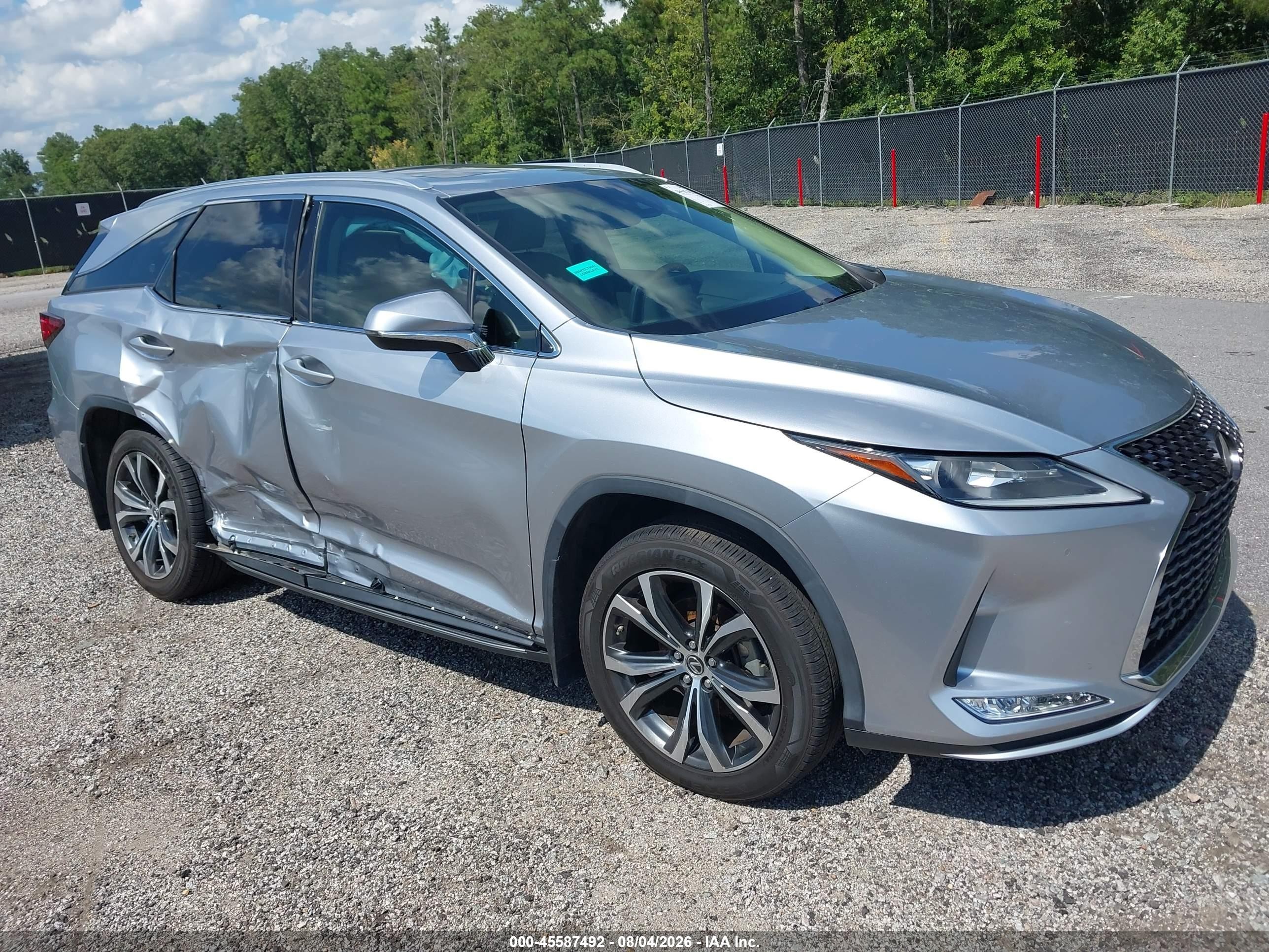 2022 Lexus RX 350L VIN JTJHZKEAXN2025079 — IAAI salvage auction photo