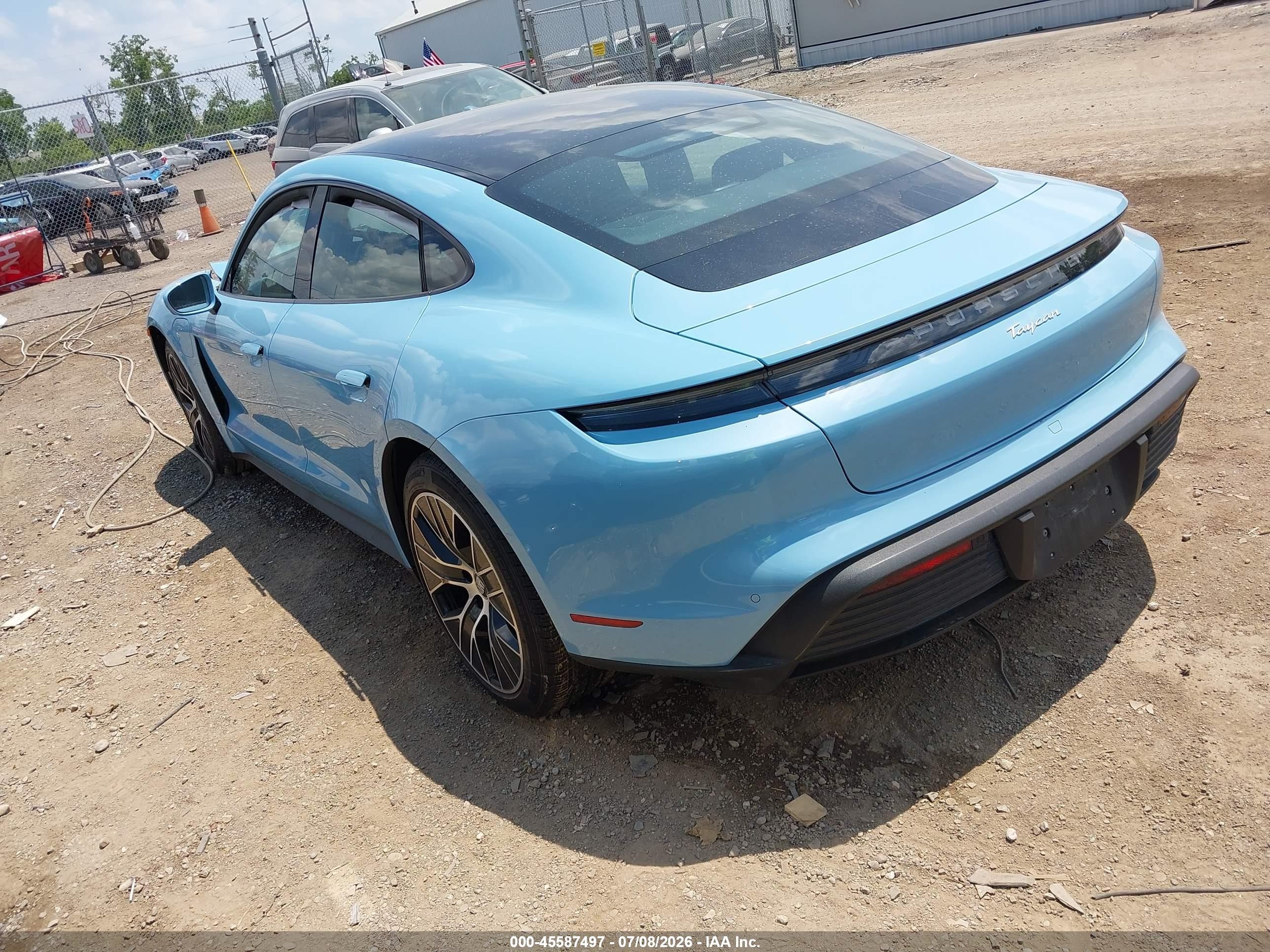 2024 Porsche Taycan VIN WP0AA2Y10RSA11482 IAAI salvage auction — Front End, Salvage (Ohio), sold $30,000 on 2026-08-20 (photo 3)