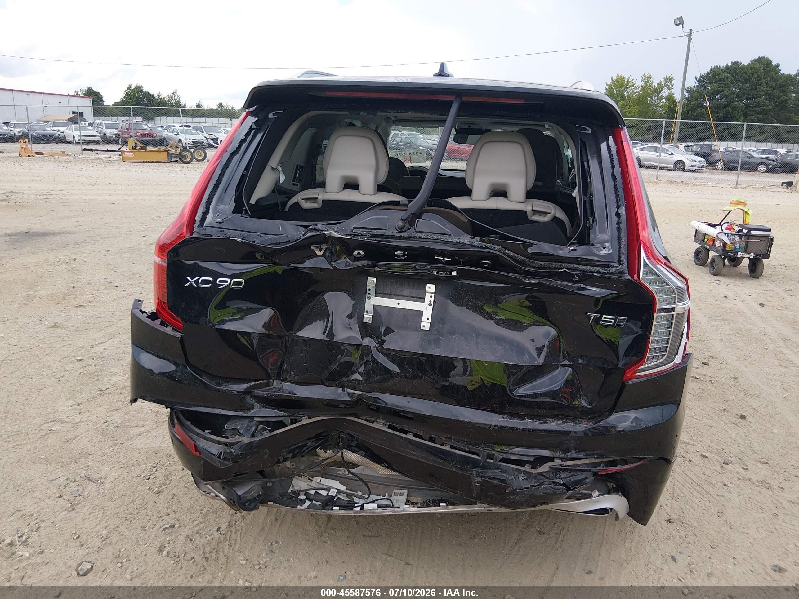 2020 Volvo Xc90 VIN YV4102PK7L1620198 IAAI salvage auction — Rear End, Salvage (Georgia), sold $8,700 on 2026-09-03 (photo 6)