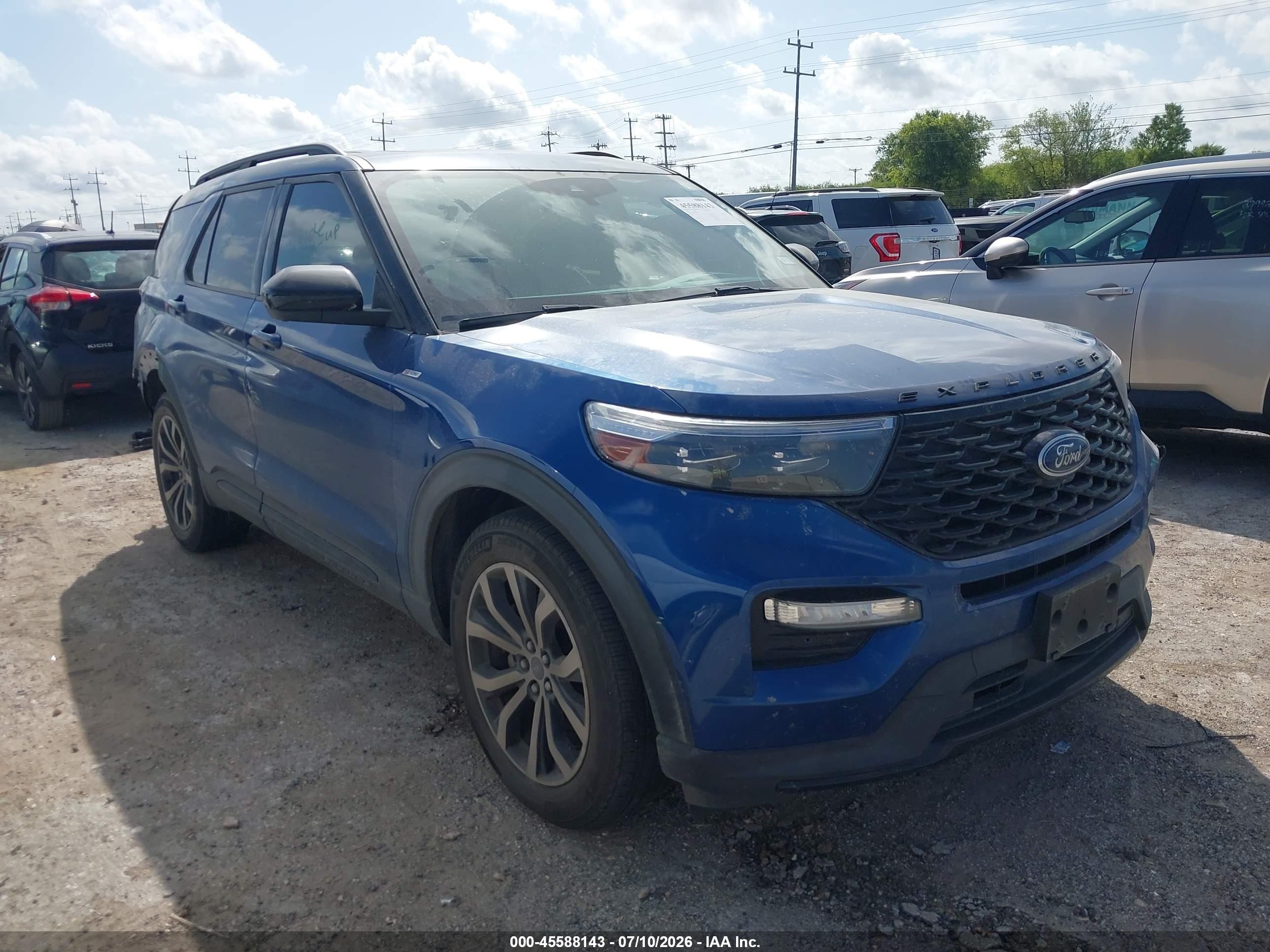 2022 Ford Explorer VIN 1FMSK7KH2NGC10270 — IAAI salvage auction photo