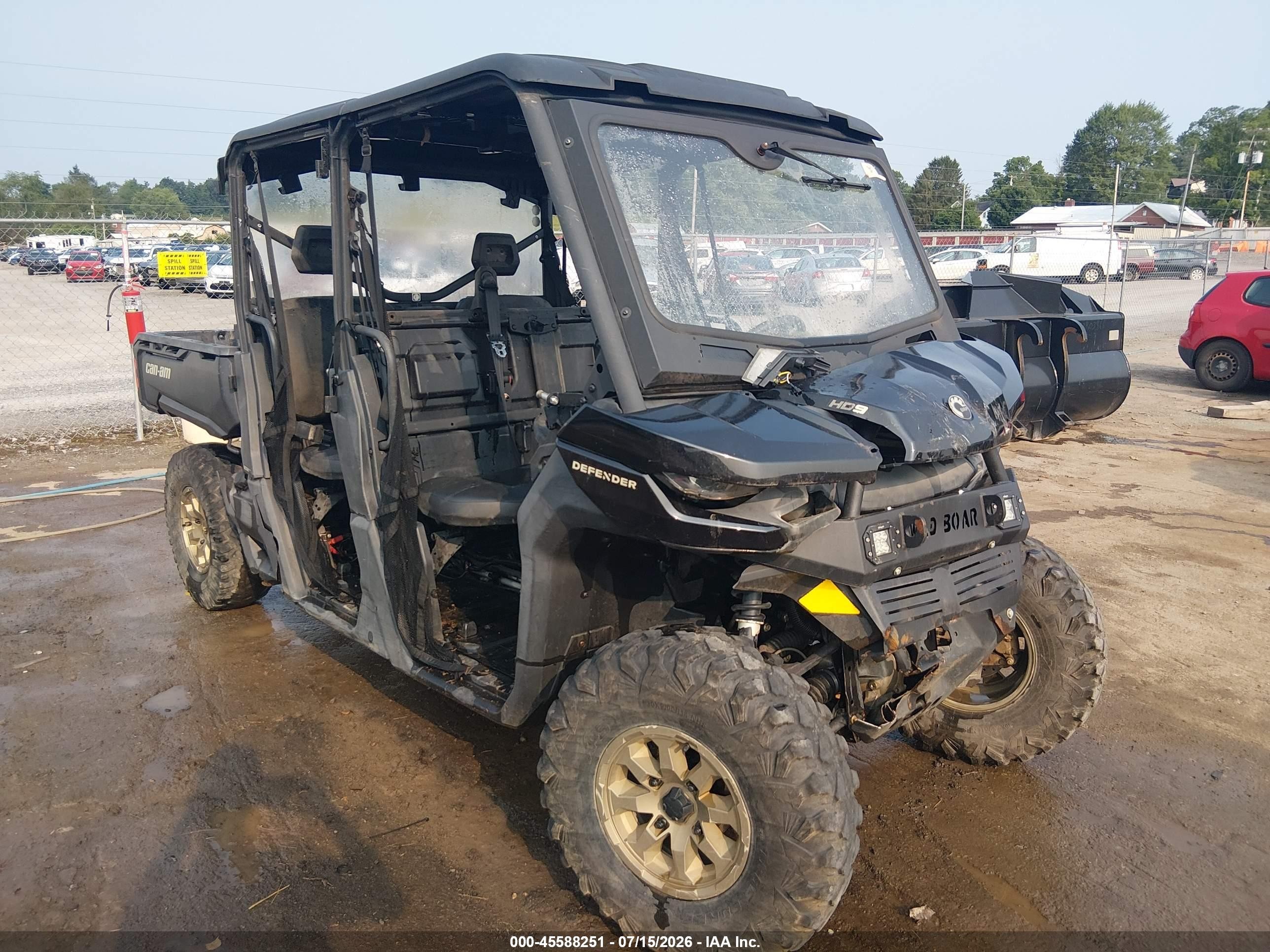2022 Can-am/ brp Traxter VIN 3JBUBAP46NK002638 IAAI salvage auction — Front End, Salvage (West Virginia), sold $2,050 on 2026-09-02 (photo 1)