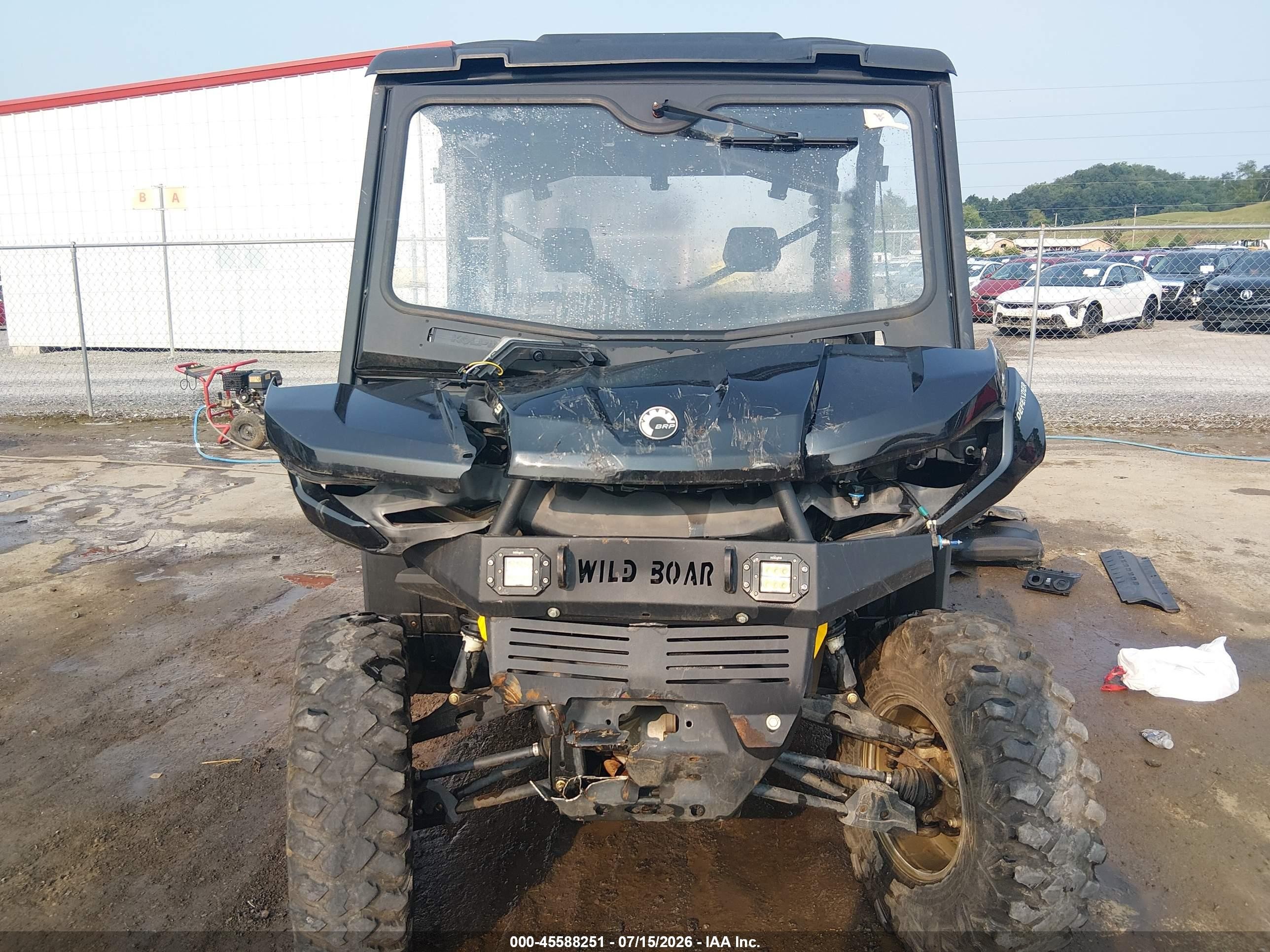 2022 Can-am/ brp Traxter VIN 3JBUBAP46NK002638 IAAI salvage auction — Front End, Salvage (West Virginia), sold $2,050 on 2026-09-02 (photo 5)