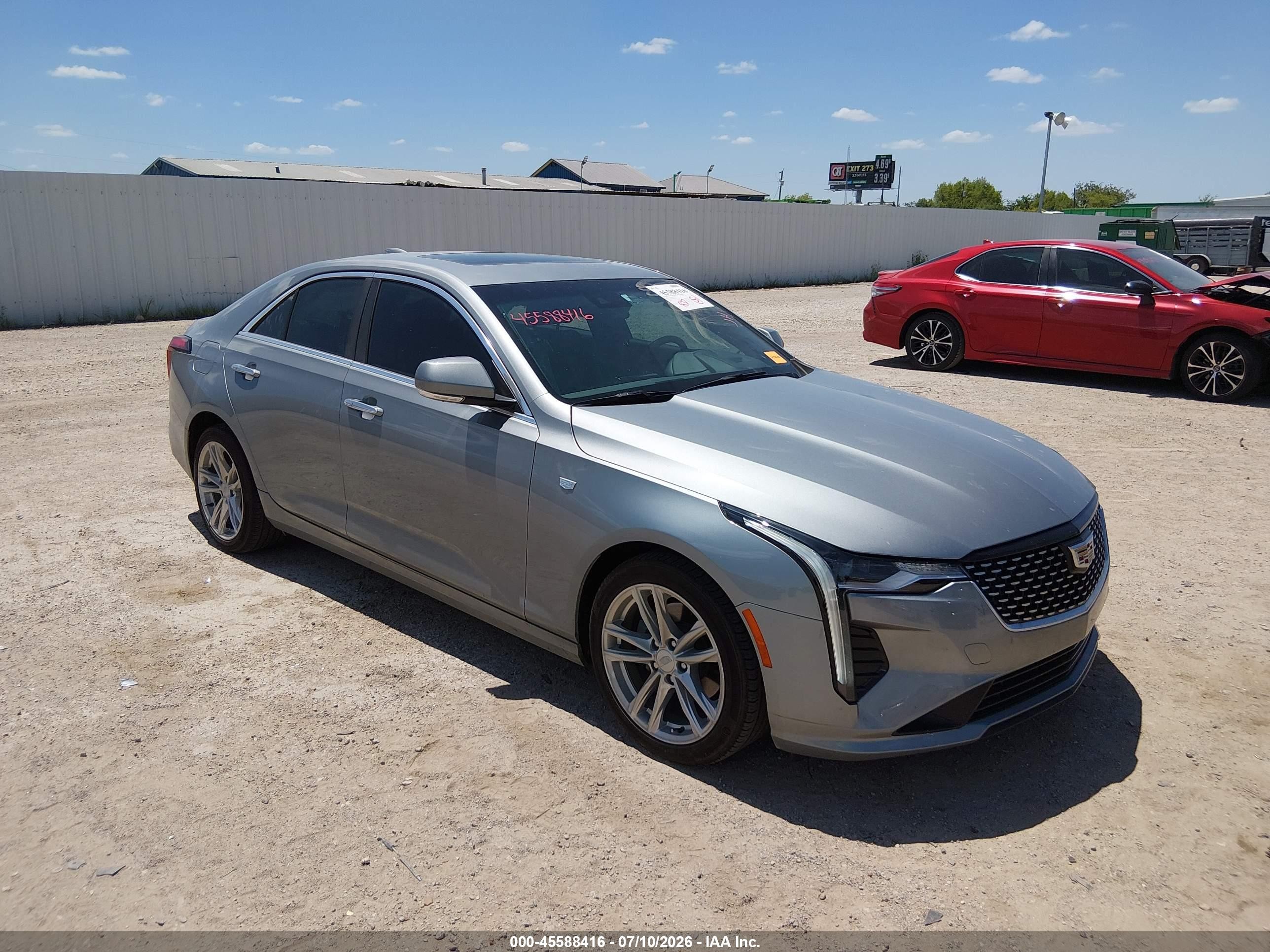 2024 Cadillac CT4 VIN 1G6DJ5RK4R0105107 — IAAI salvage auction photo