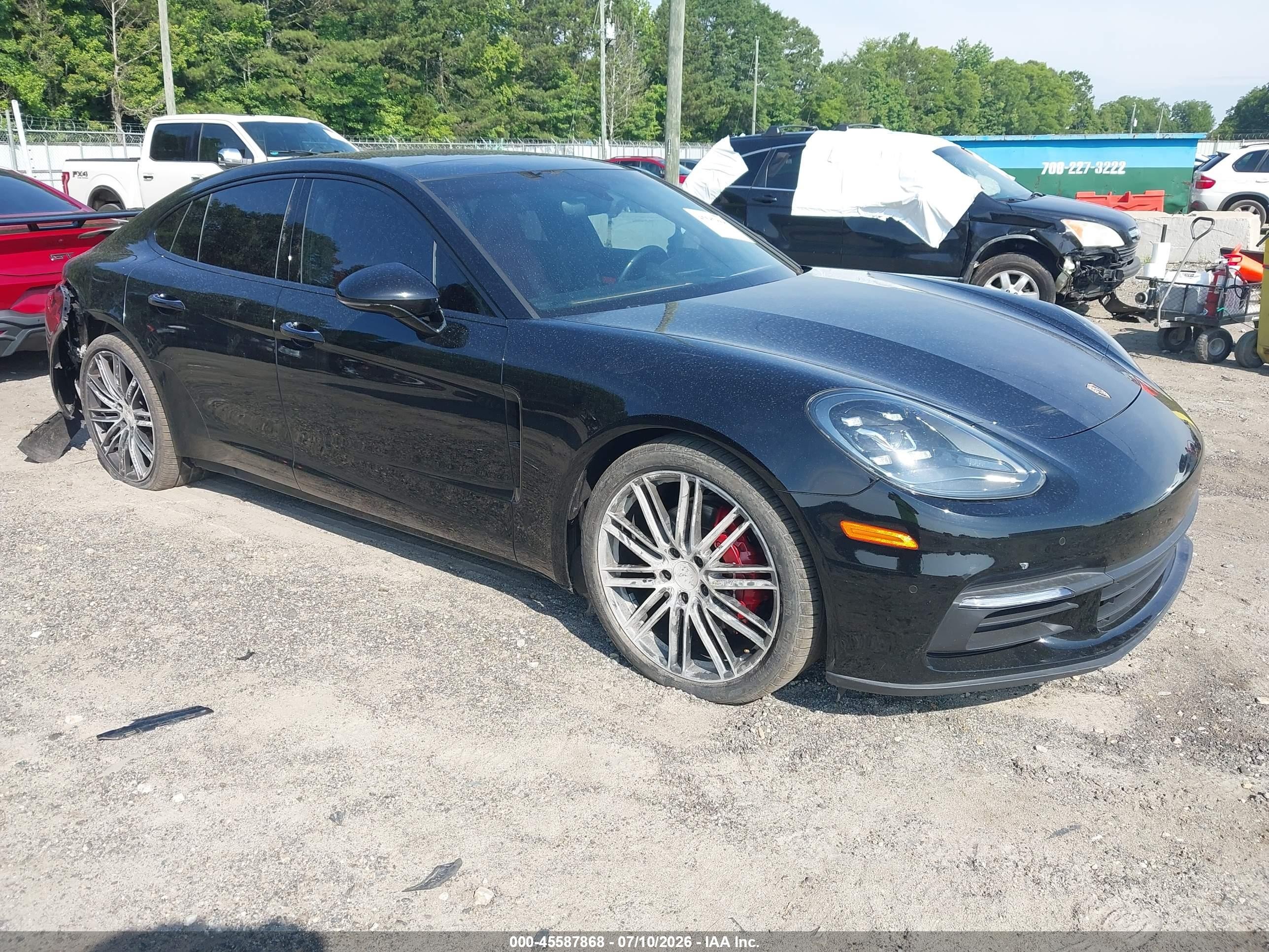 2018 Porsche Panamera VIN WP0AA2A72JL101906 — IAAI salvage auction photo