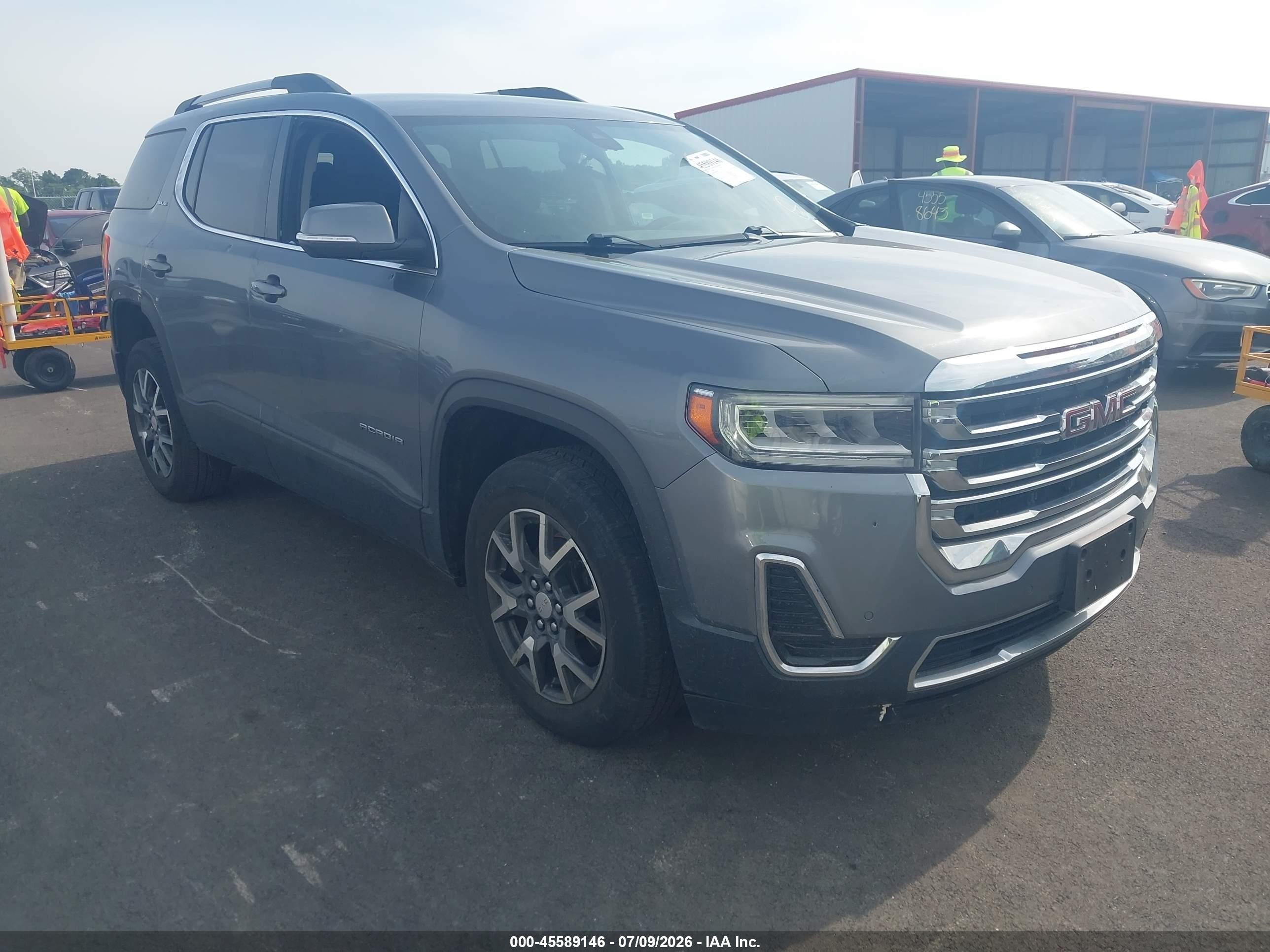 2021 GMC Acadia VIN 1GKKNRLS5MZ199435 — IAAI salvage auction photo