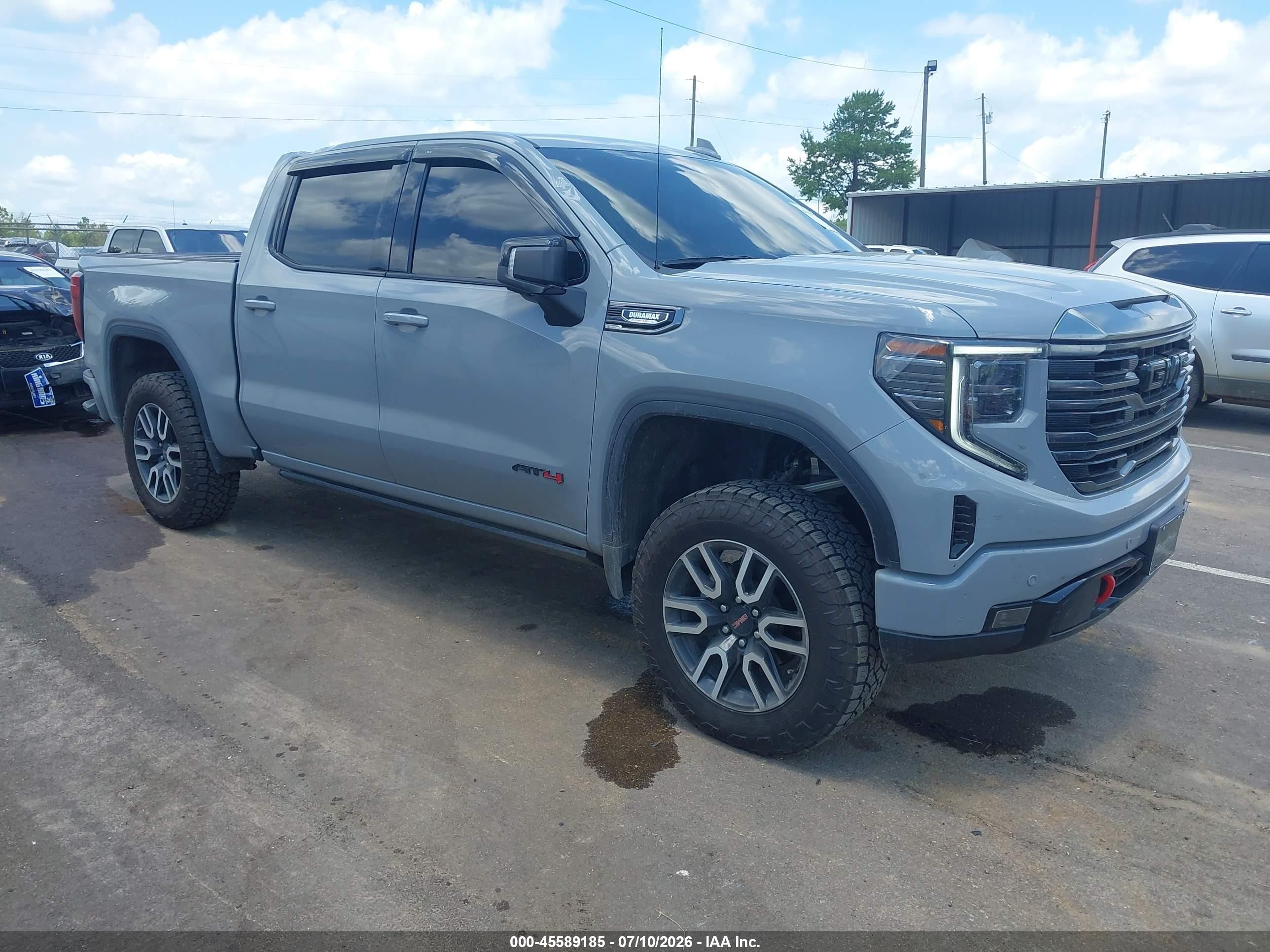 2024 GMC Sierra 1500 VIN 3GTUUEE85RG166914 IAAI salvage auction — Top/Roof, Salvage (Mississippi), sold $27,250 on 2026-08-20 (photo 1)