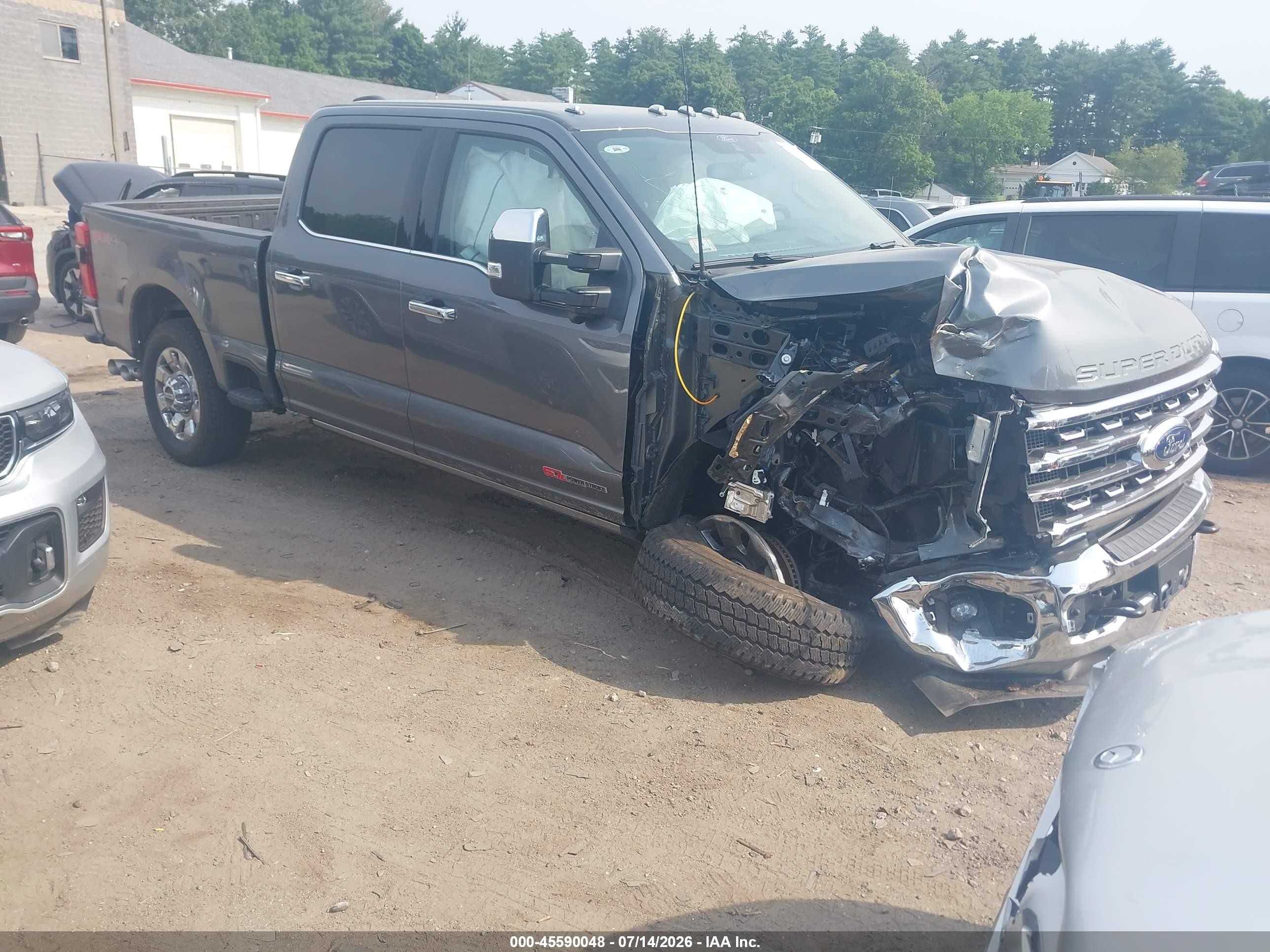 2026 Ford F-250 VIN 1FT8W2BM4TEC34081 — IAAI salvage auction photo