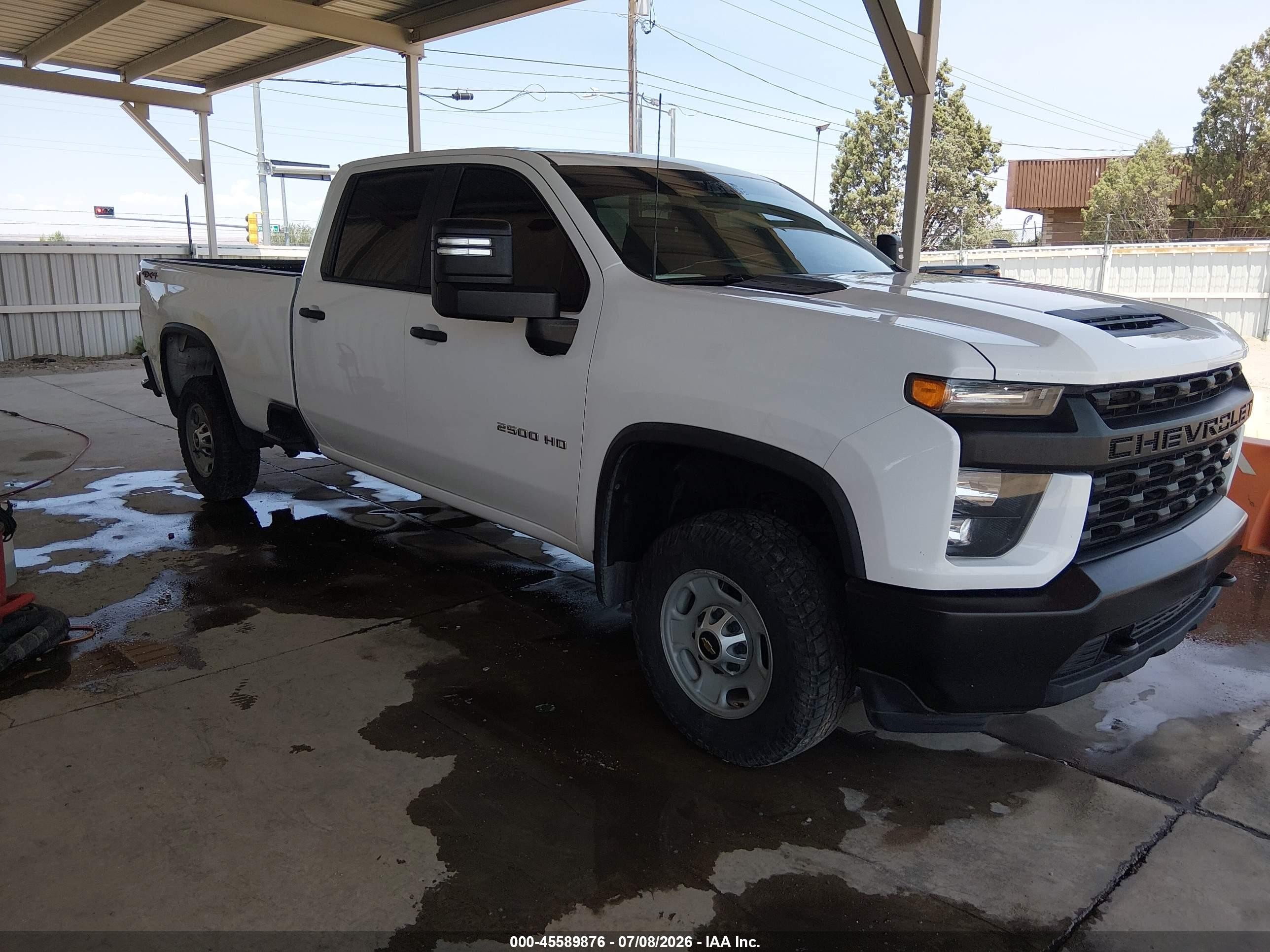 2021 Chevrolet Silverado 2500 VIN 1GC4YLE72MF128566 — IAAI salvage auction photo
