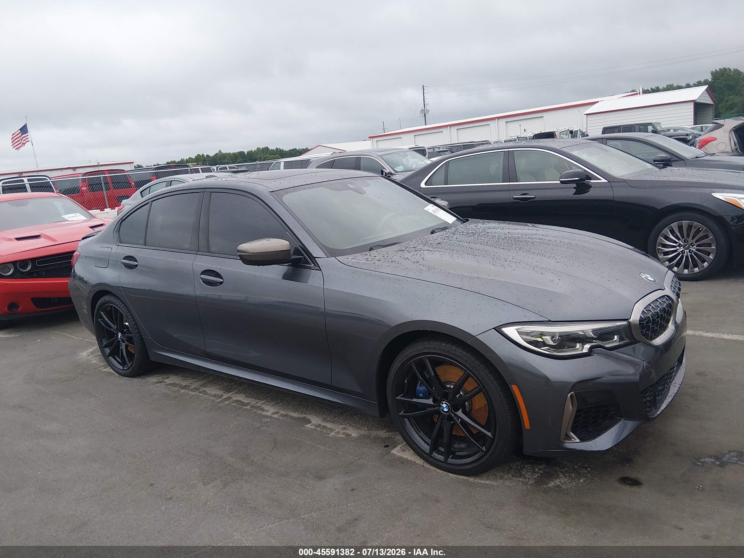 2020 BMW M340i VIN WBA5U9C05LFH23175 — IAAI salvage auction photo
