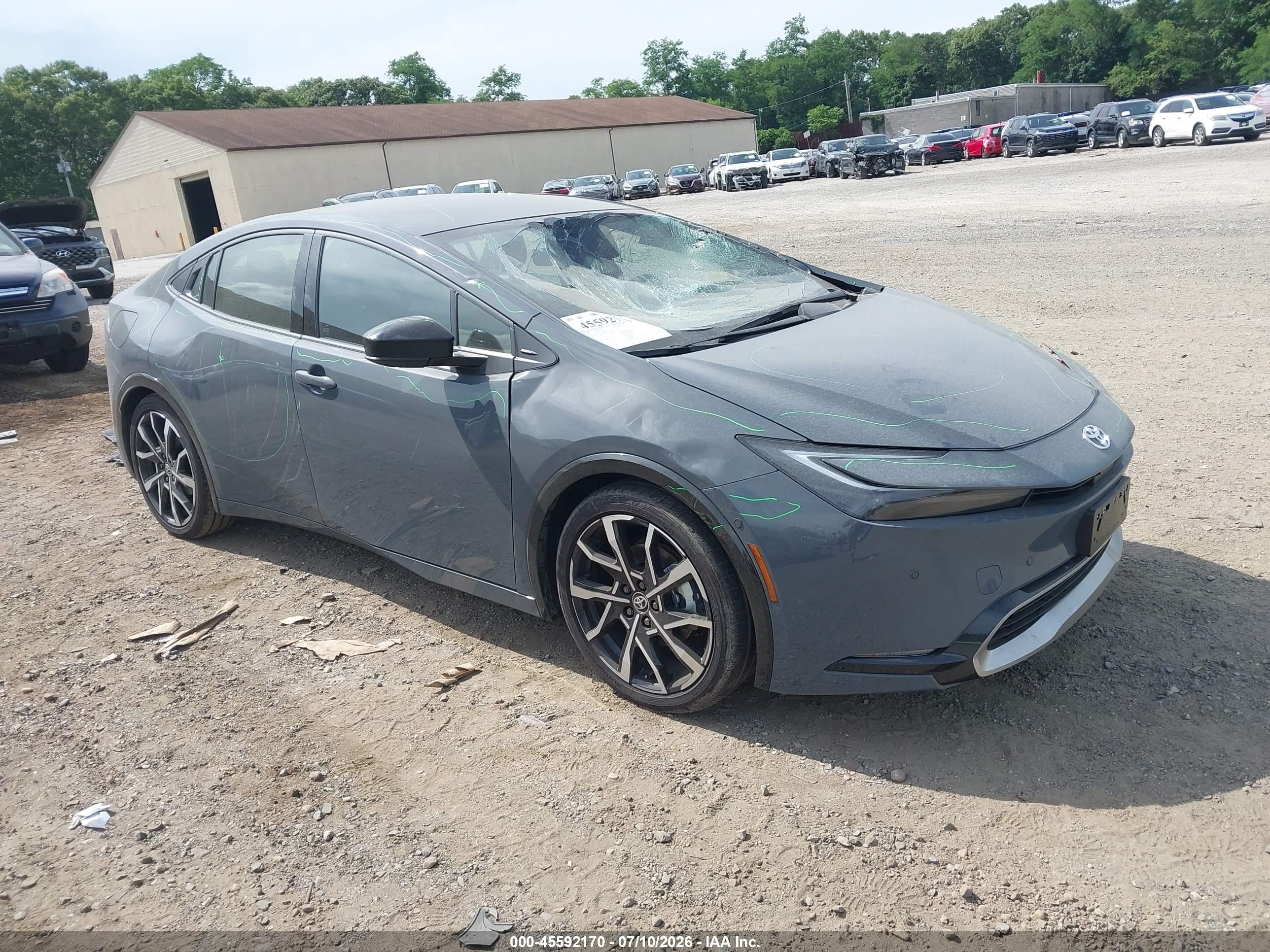 2026 Toyota Prius Plug-In VIN JTDACACU3T3068683 — IAAI salvage auction photo