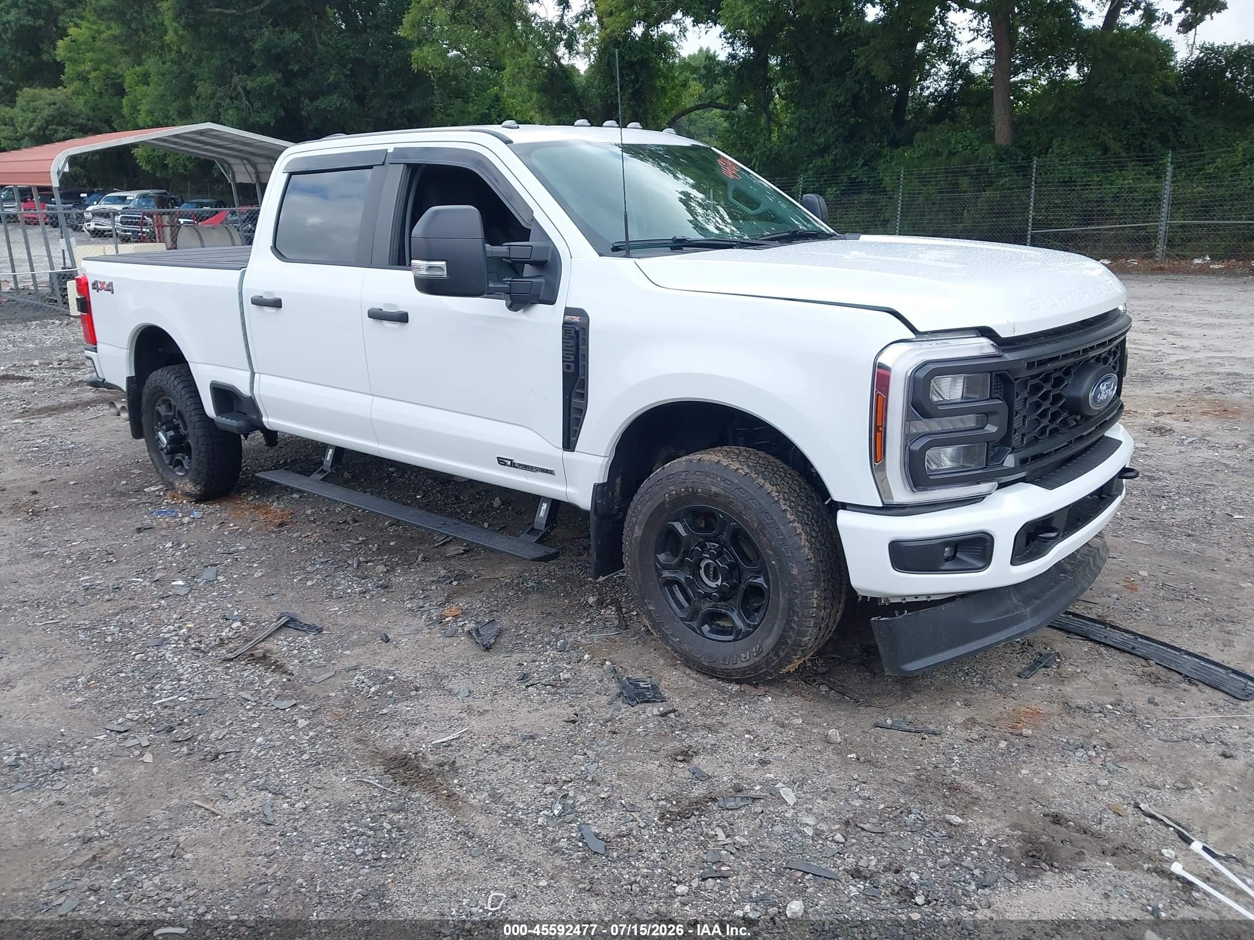 2025 Ford F-250 VIN 1FT8W2BT0SEC13461 — IAAI salvage auction photo