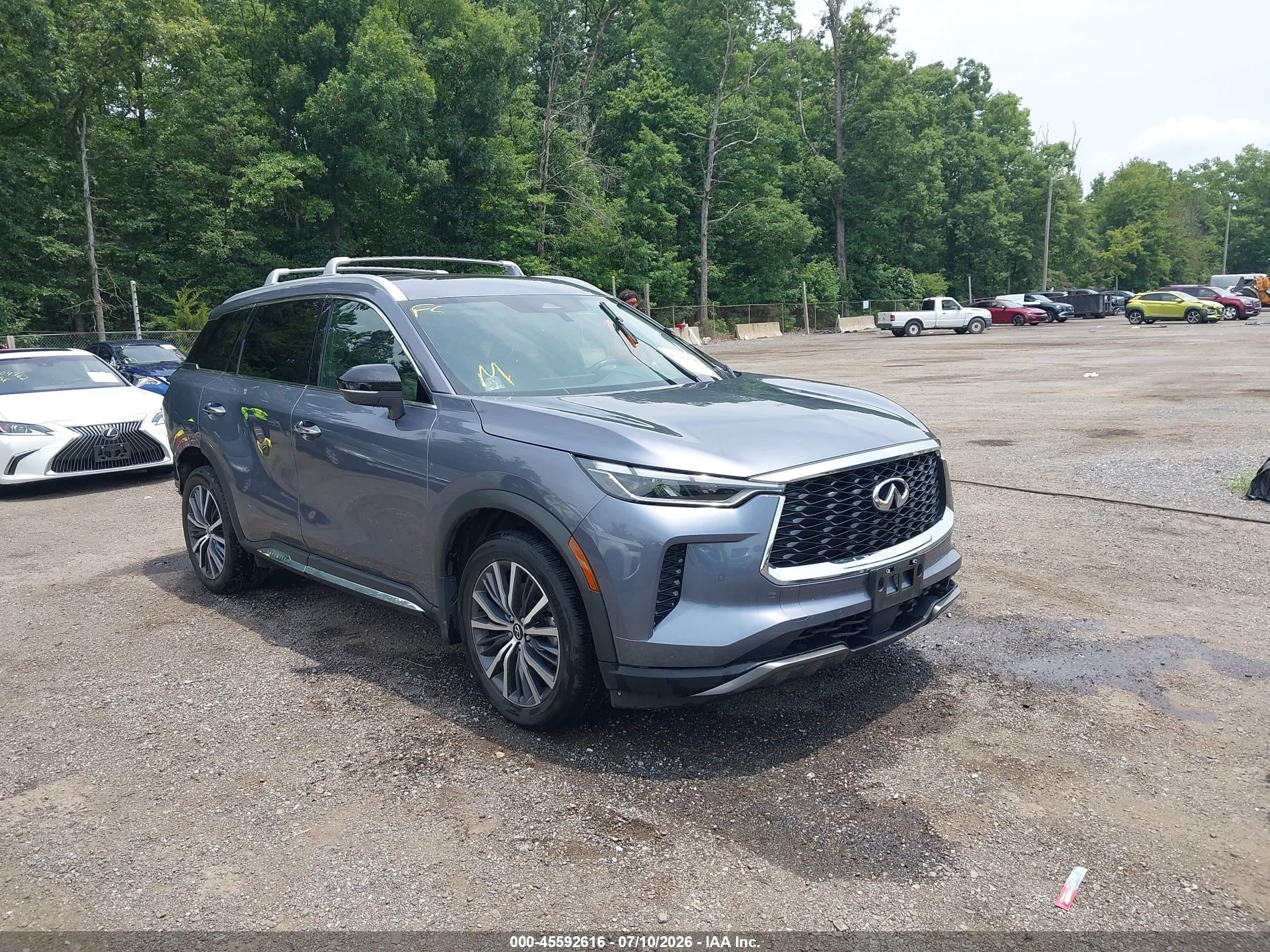 2023 Infiniti QX60 VIN 5N1DL1GS9PC356666 — IAAI salvage auction photo