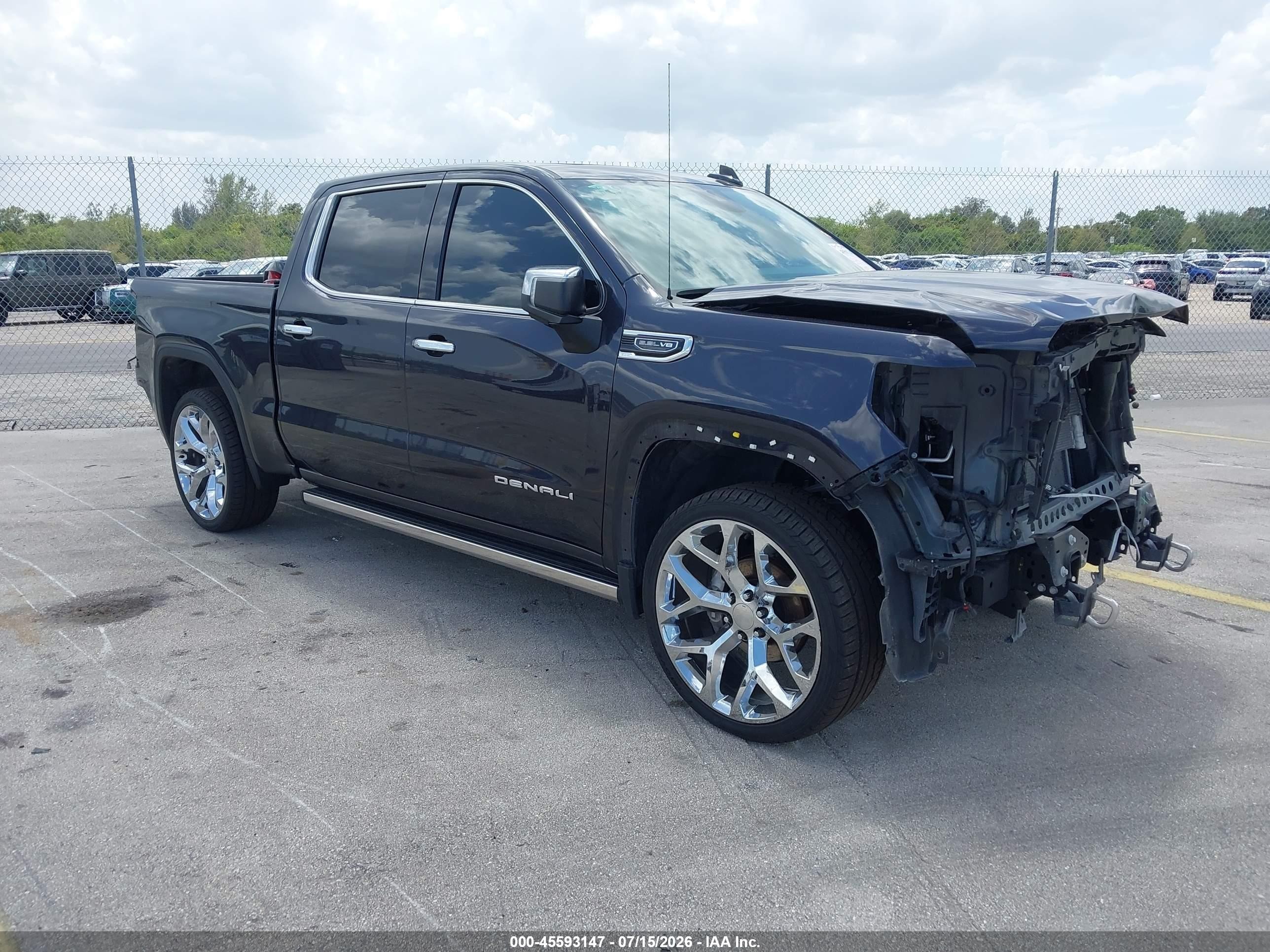 2023 GMC Sierra 1500 VIN 3GTUUGED8PG325897 — IAAI salvage auction photo