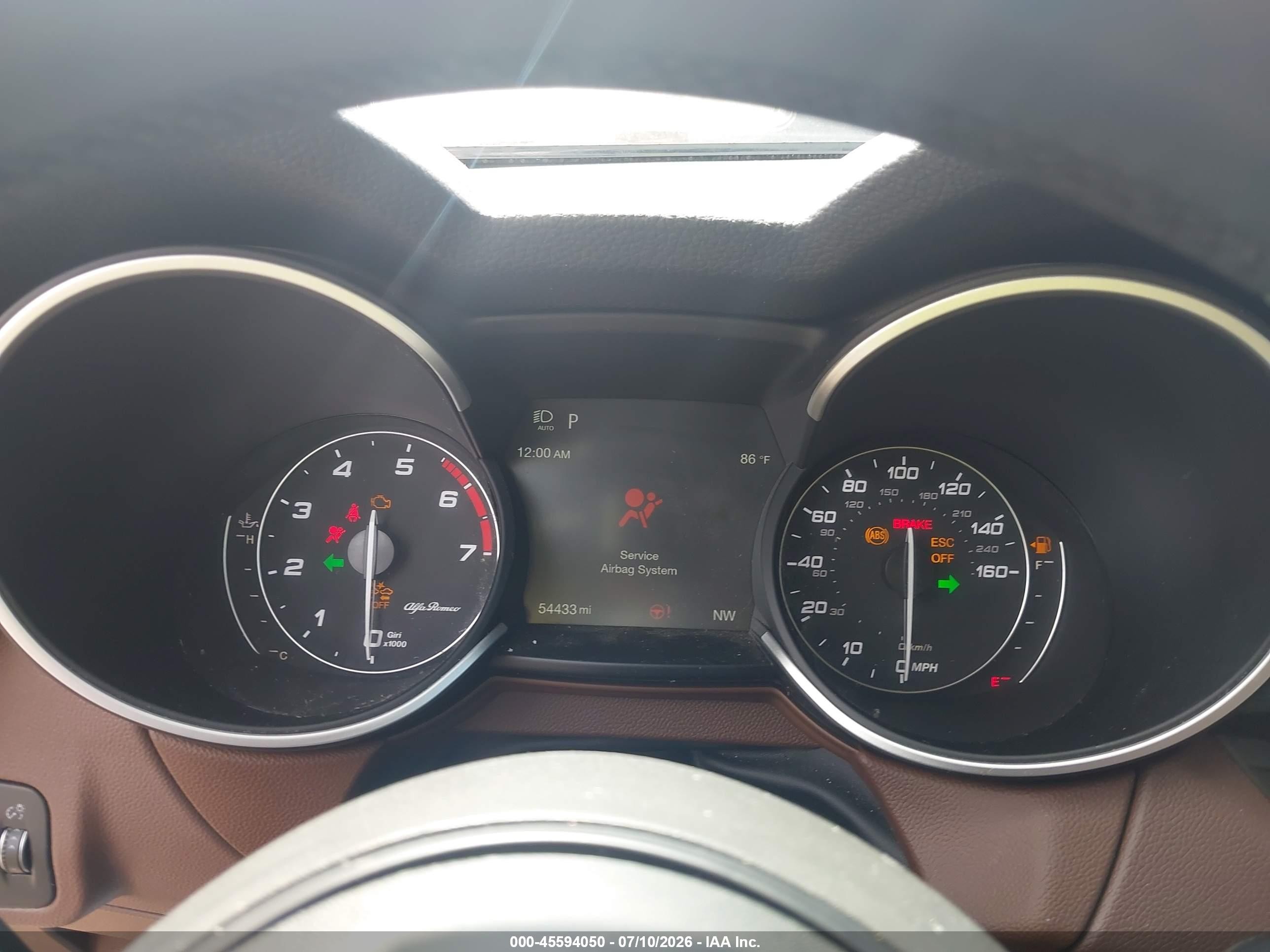 2021 Alfa Romeo Stelvio VIN ZASPAKAN9M7D08760 IAAI salvage auction — Side, Salvage (Ohio), sold $7,500 on 2026-09-12 (photo 7)