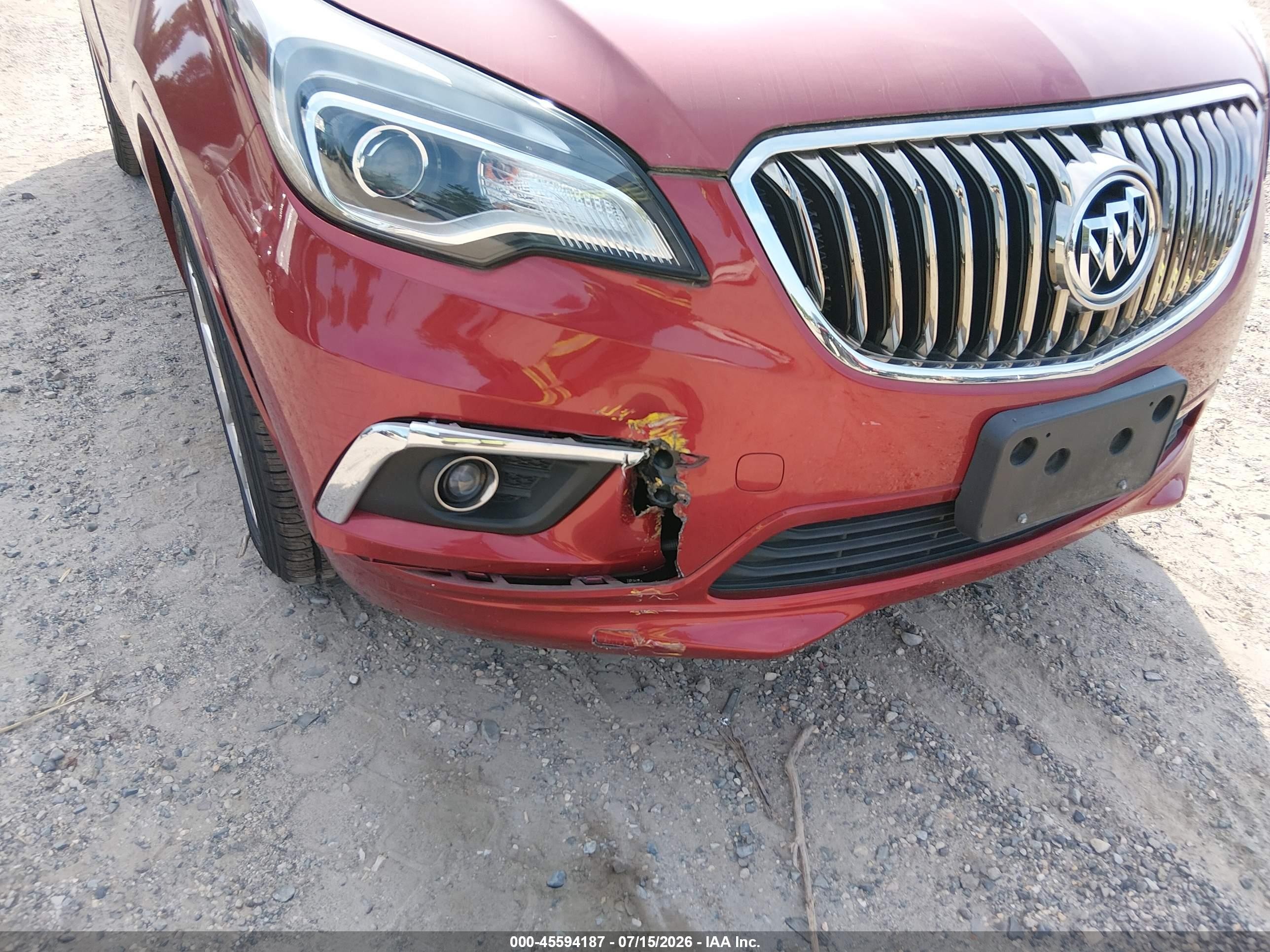 2018 Buick Envision VIN LRBFX1SA1JD008683 IAAI salvage auction — Unknown, Salvage (New Jersey), sold $5,300 on 2026-10-07 (photo 6)