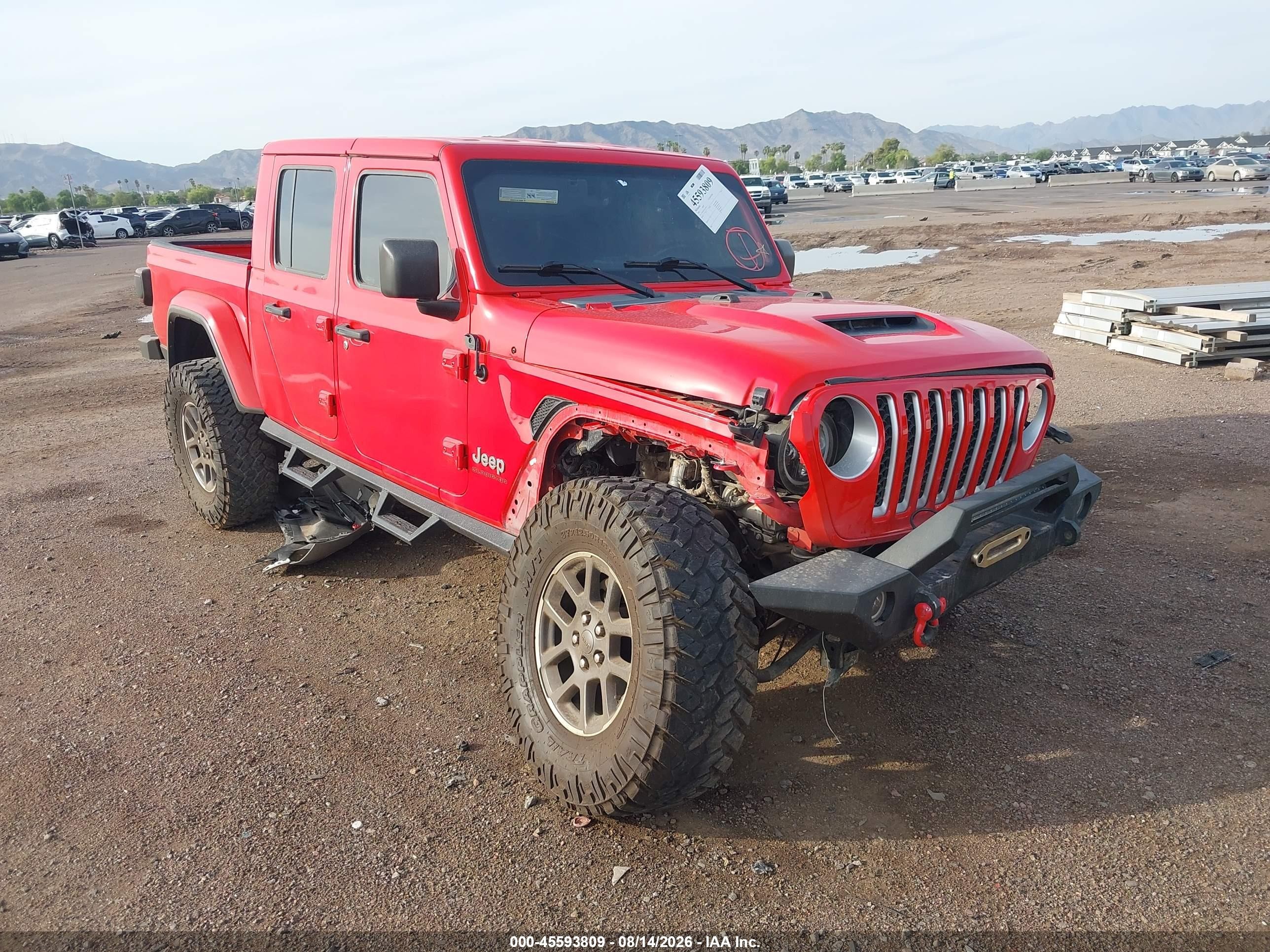 2020 Jeep Gladiator VIN 1C6HJTFG1LL122947 — IAAI salvage auction photo