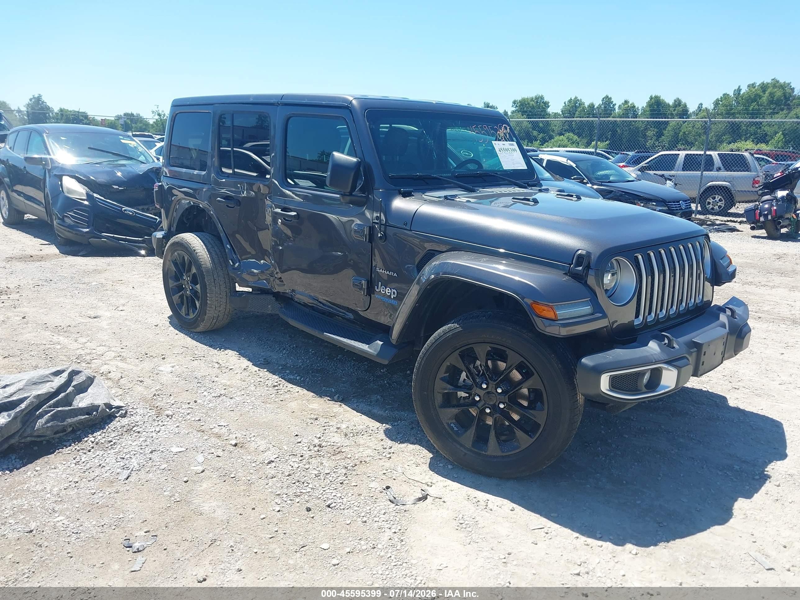 2021 Jeep Wrangler VIN 1C4JJXP69MW859952 — IAAI salvage auction photo