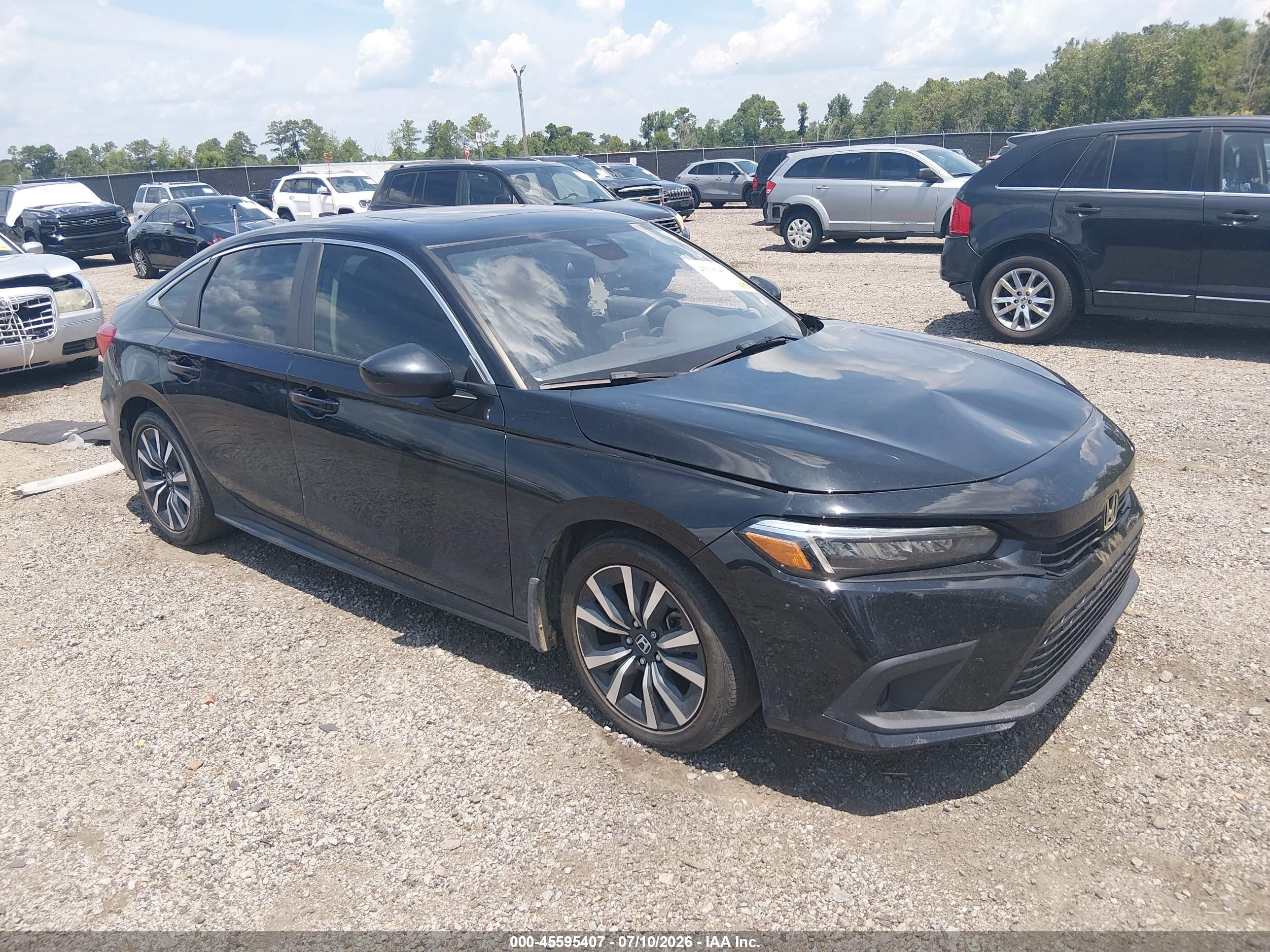 2024 Honda Civic VIN 2HGFE1F75RH337280 — IAAI salvage auction photo