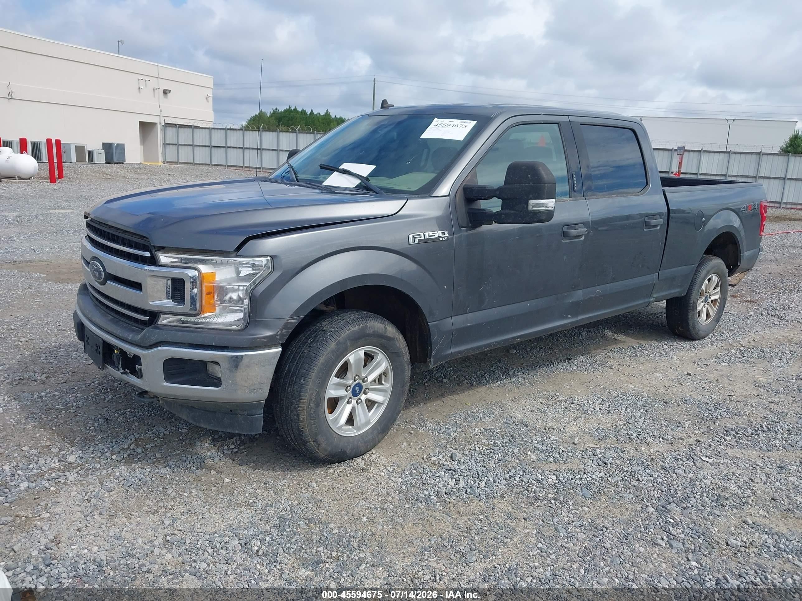 2020 Ford F-150 VIN 1FTFW1E40LFA43149 IAAI salvage auction — All Over, Salvage (Georgia), sold $6,125 on 2026-10-03 (photo 2)
