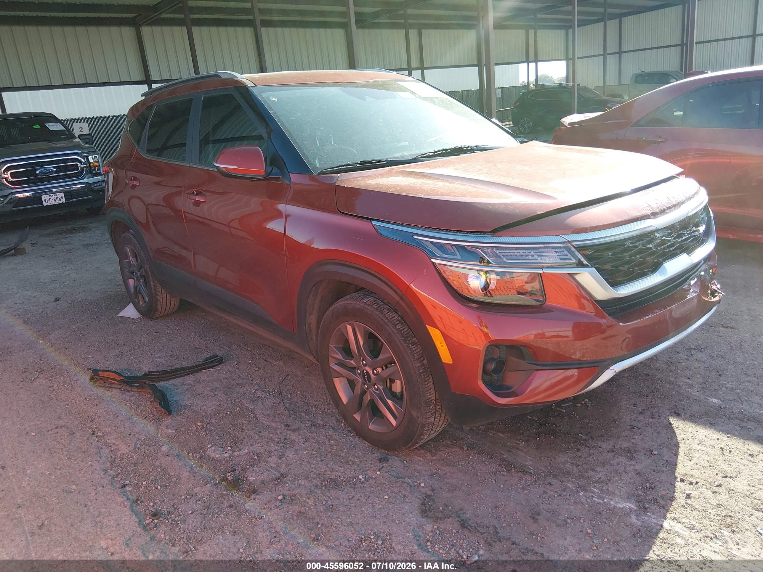2022 Kia Seltos VIN KNDEU2AA1N7342892 — IAAI salvage auction photo
